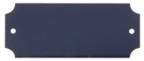 2 1/2" x 1" Laserable Aluminum Perpetual Plate
