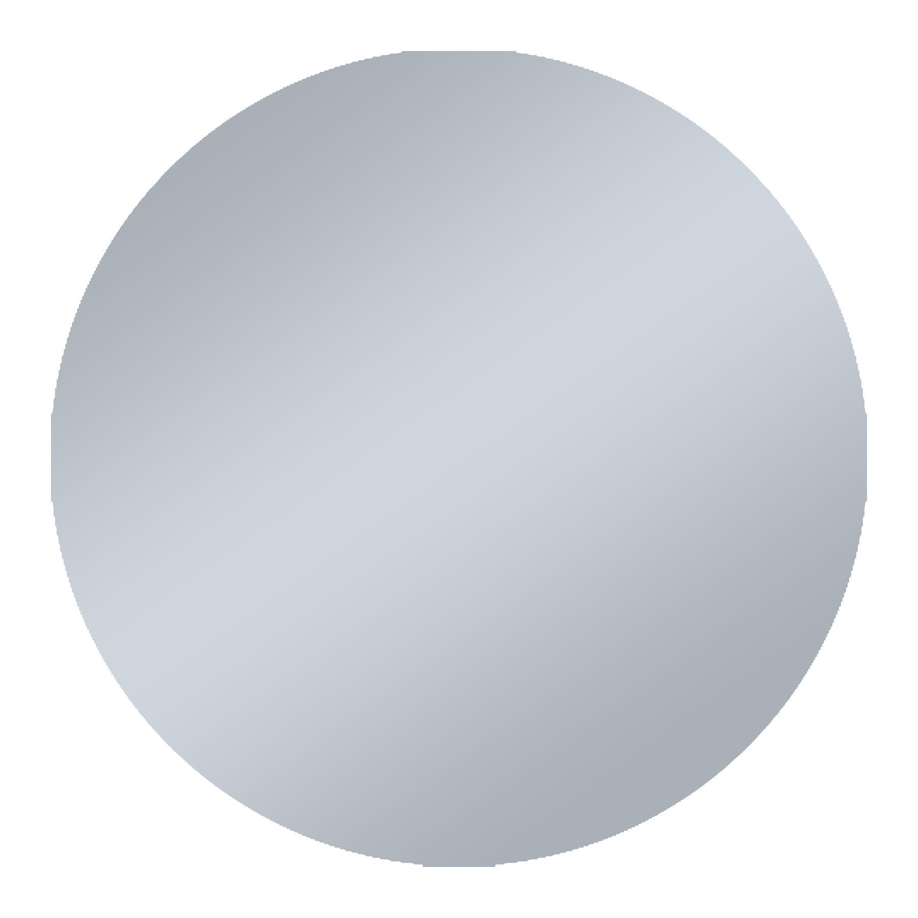2" Laserable LazerBlak Aluminum Die Cut Disc