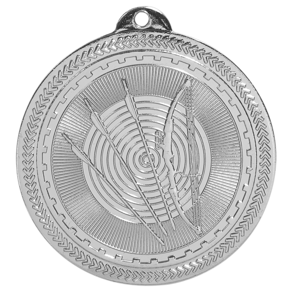 2" Bright Archery Laserable BriteLazer Medal