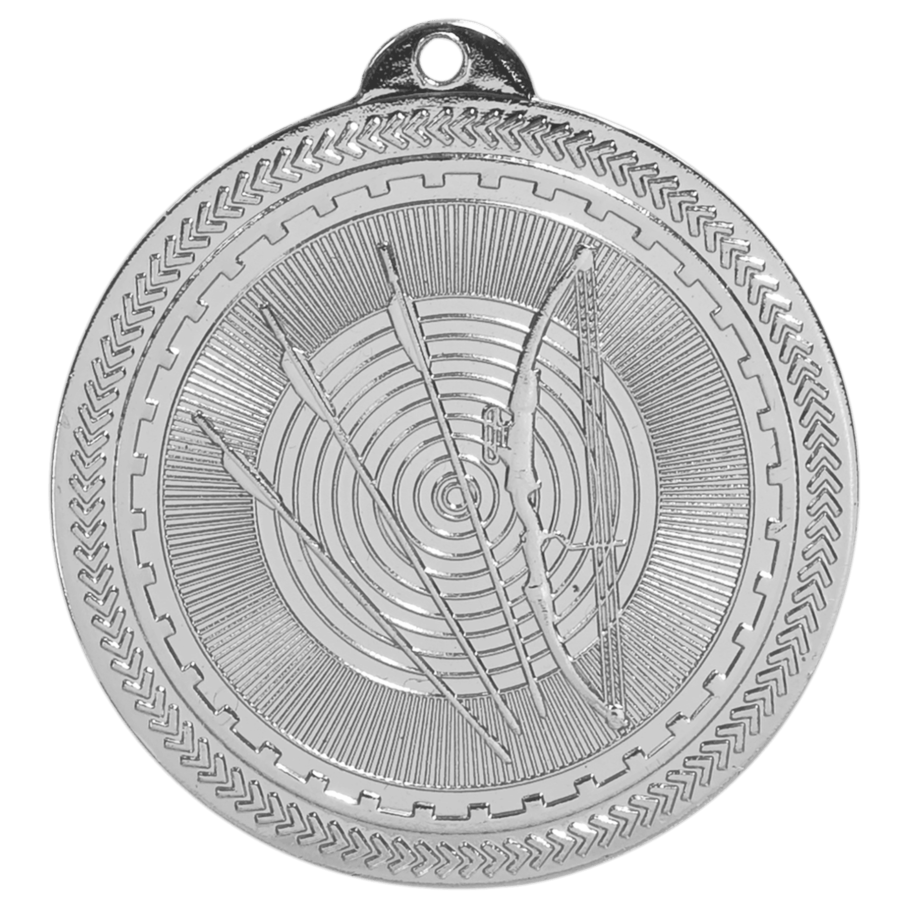 2" Bright Archery Laserable BriteLazer Medal