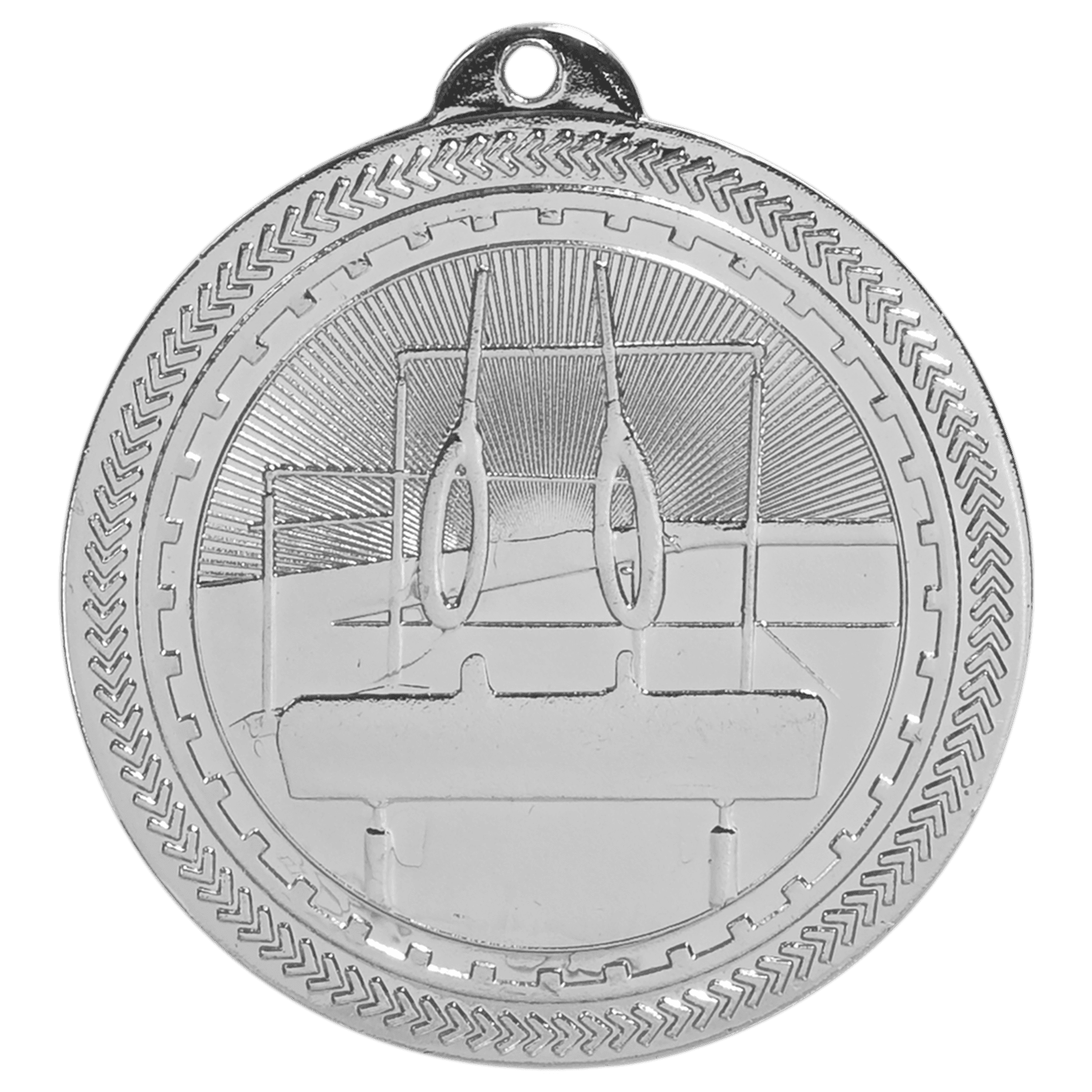 2" Bright Gymnastics Laserable BriteLazer Medal