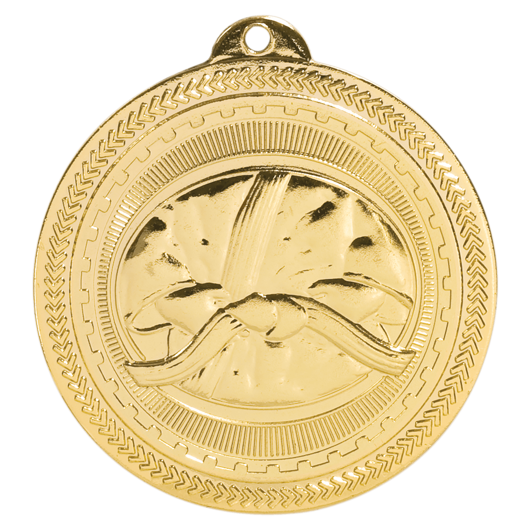 2" Bright Martial Arts Laserable BriteLazer Medal
