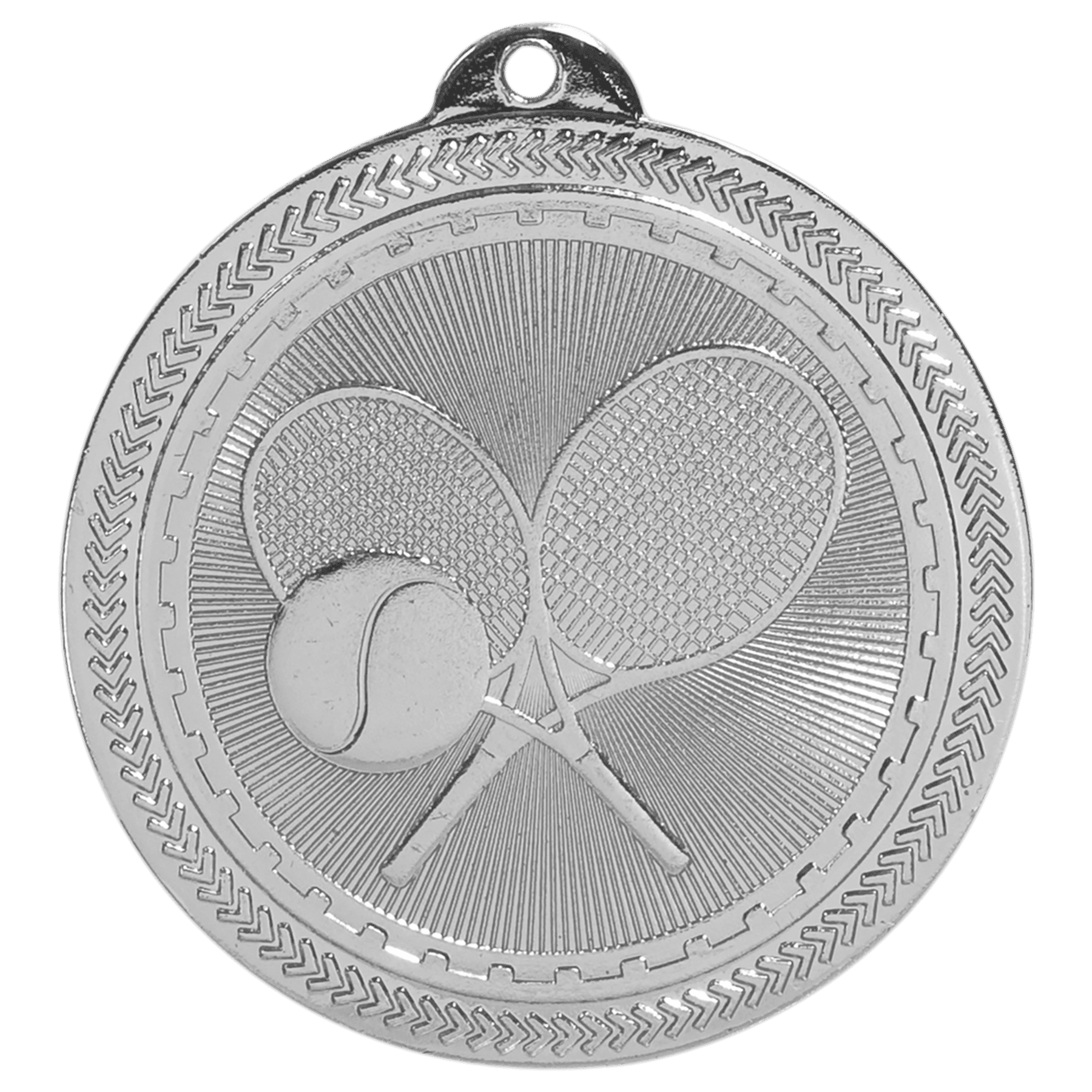 2" Bright Tennis Laserable BriteLazer Medal