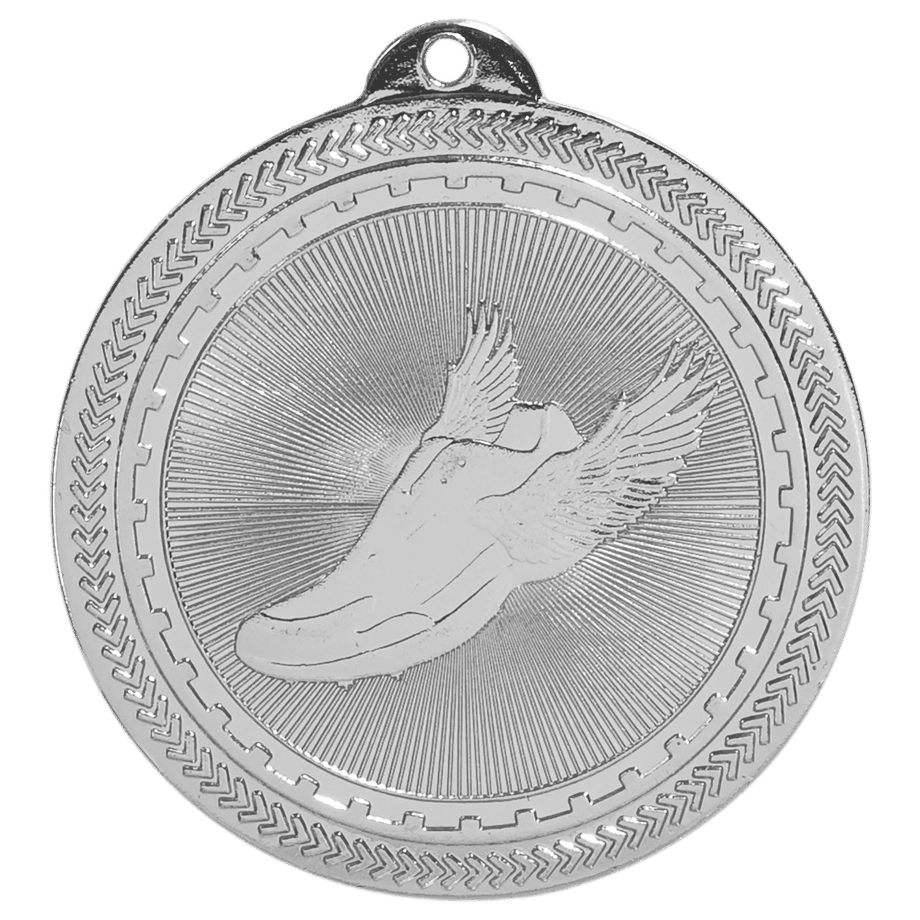 2" Bright Track Laserable BriteLazer Medal