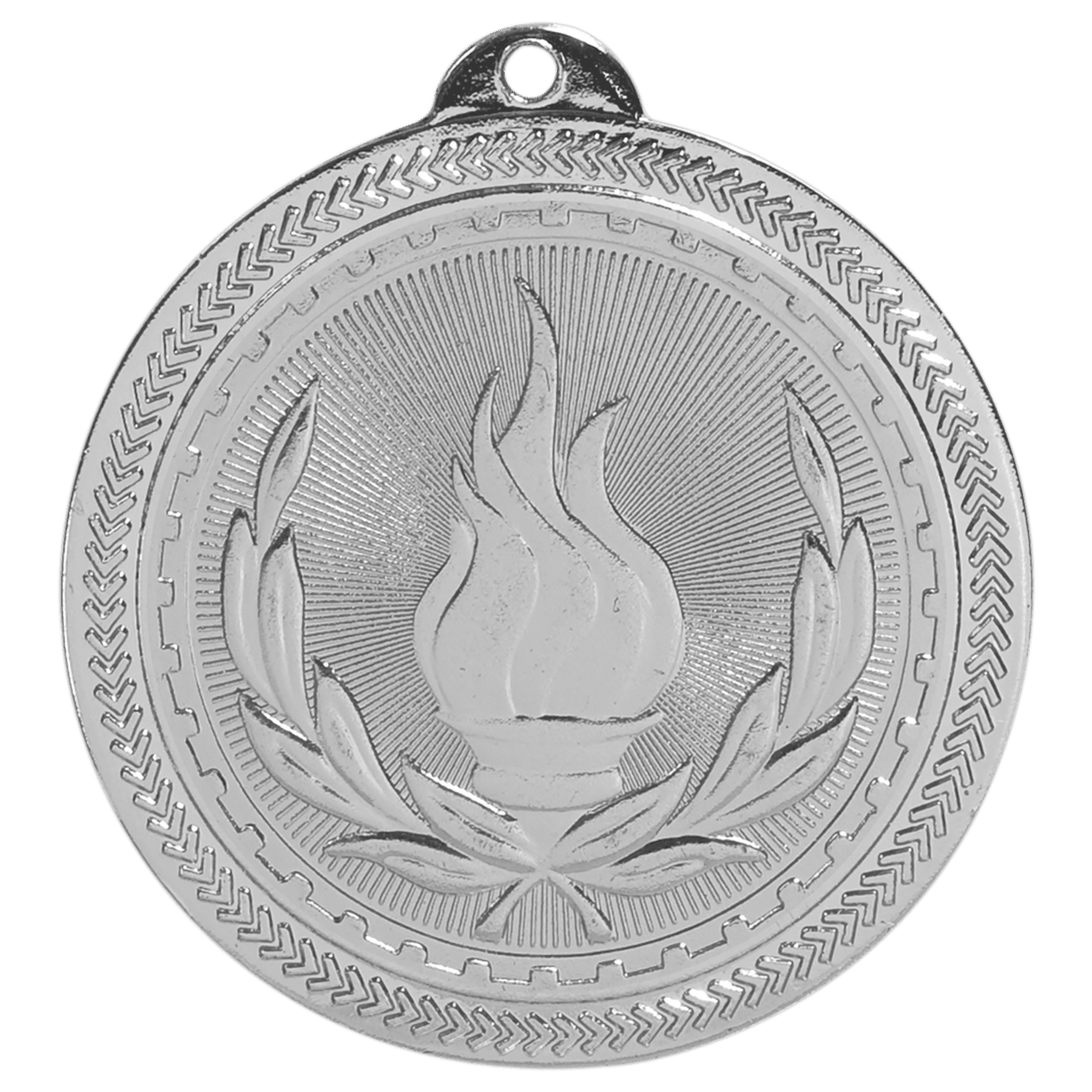 2" Bright Victory Laserable BriteLazer Medal