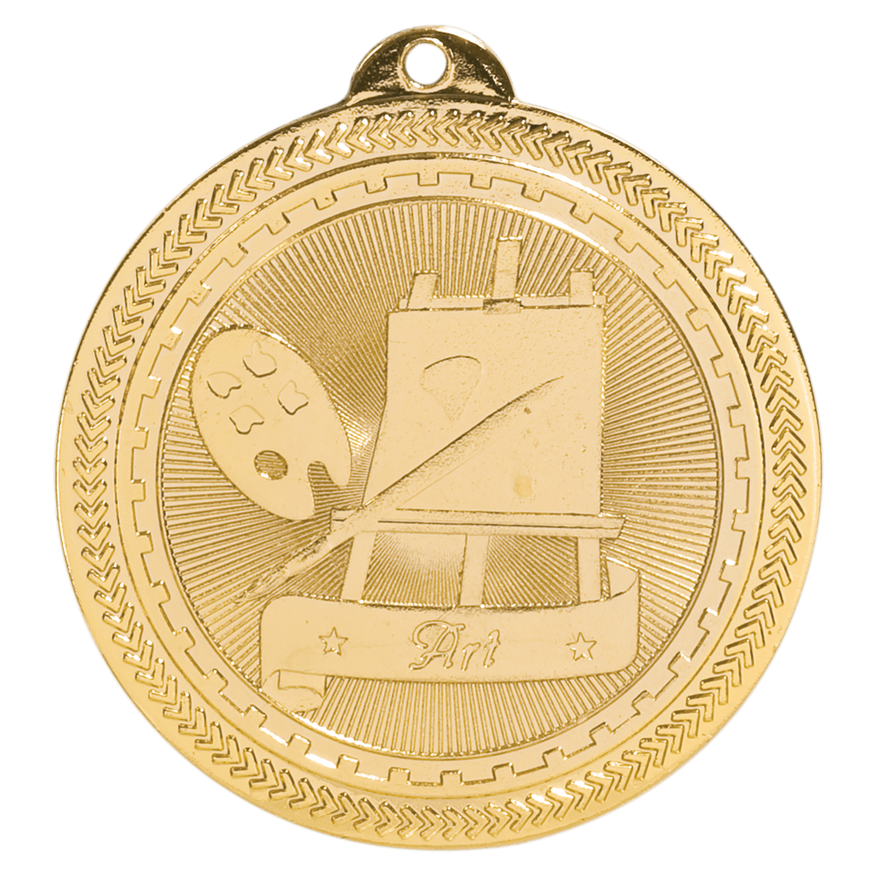 2" Bright Art Laserable BriteLazer Medal