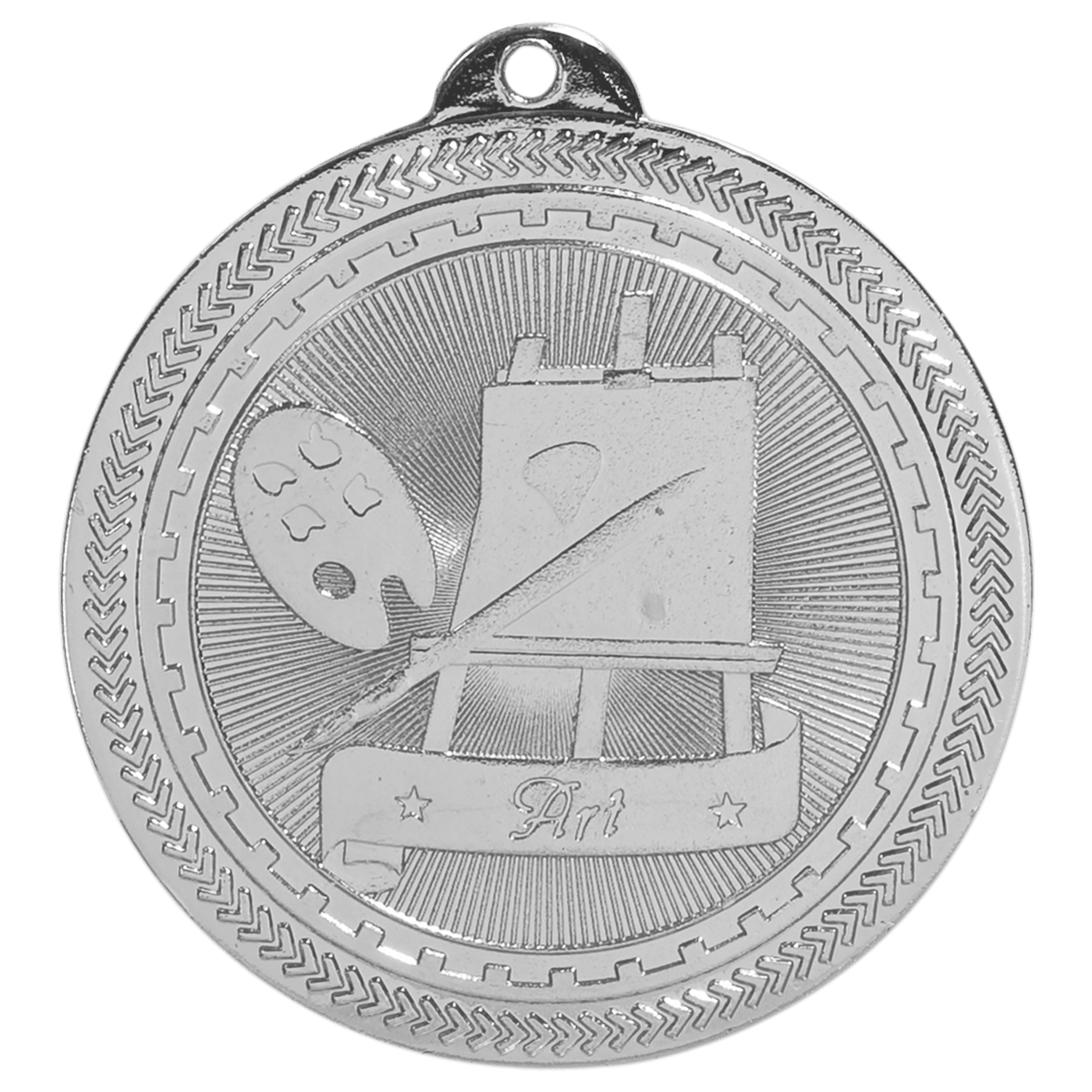 2" Bright Art Laserable BriteLazer Medal