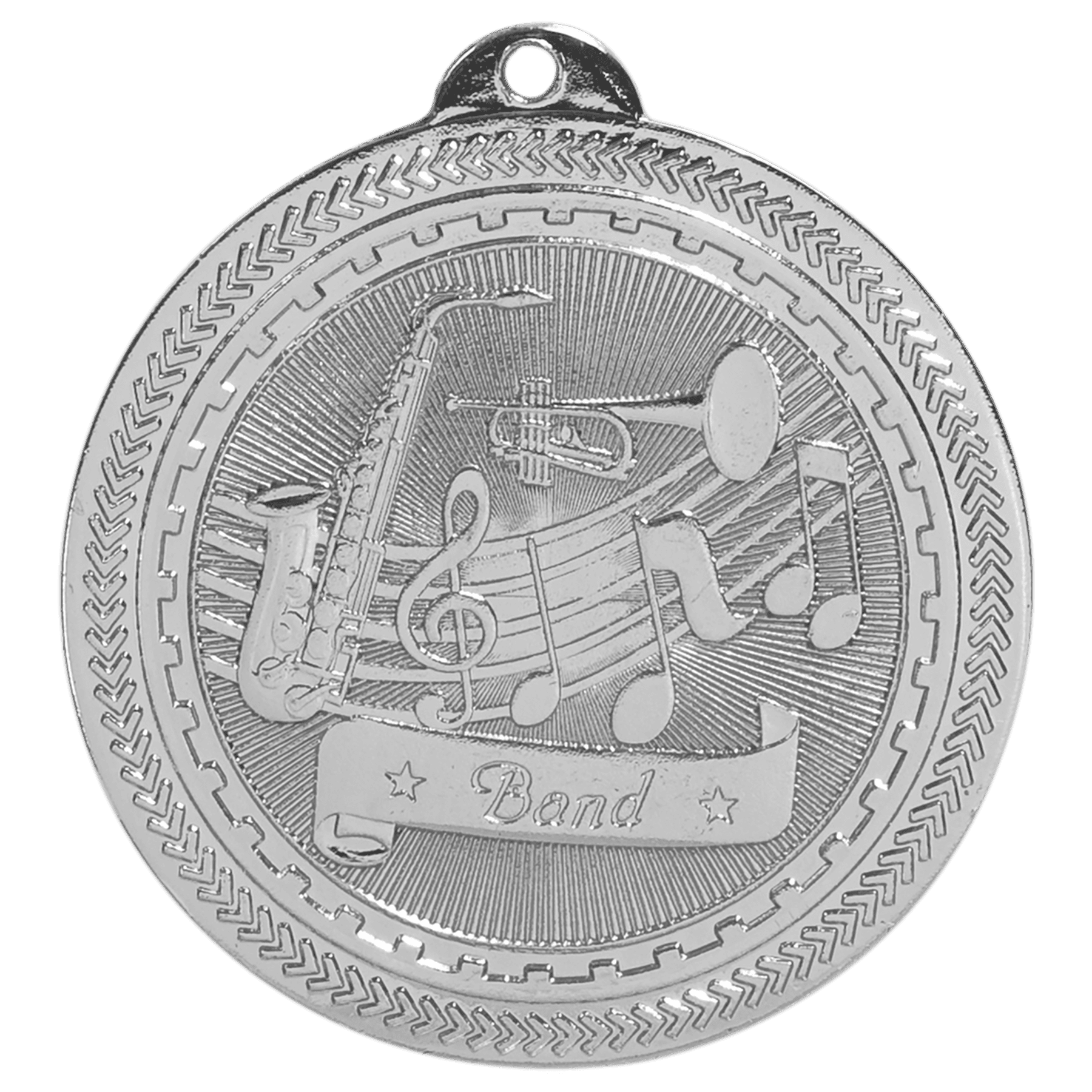 2" Bright Band Laserable BriteLazer Medal