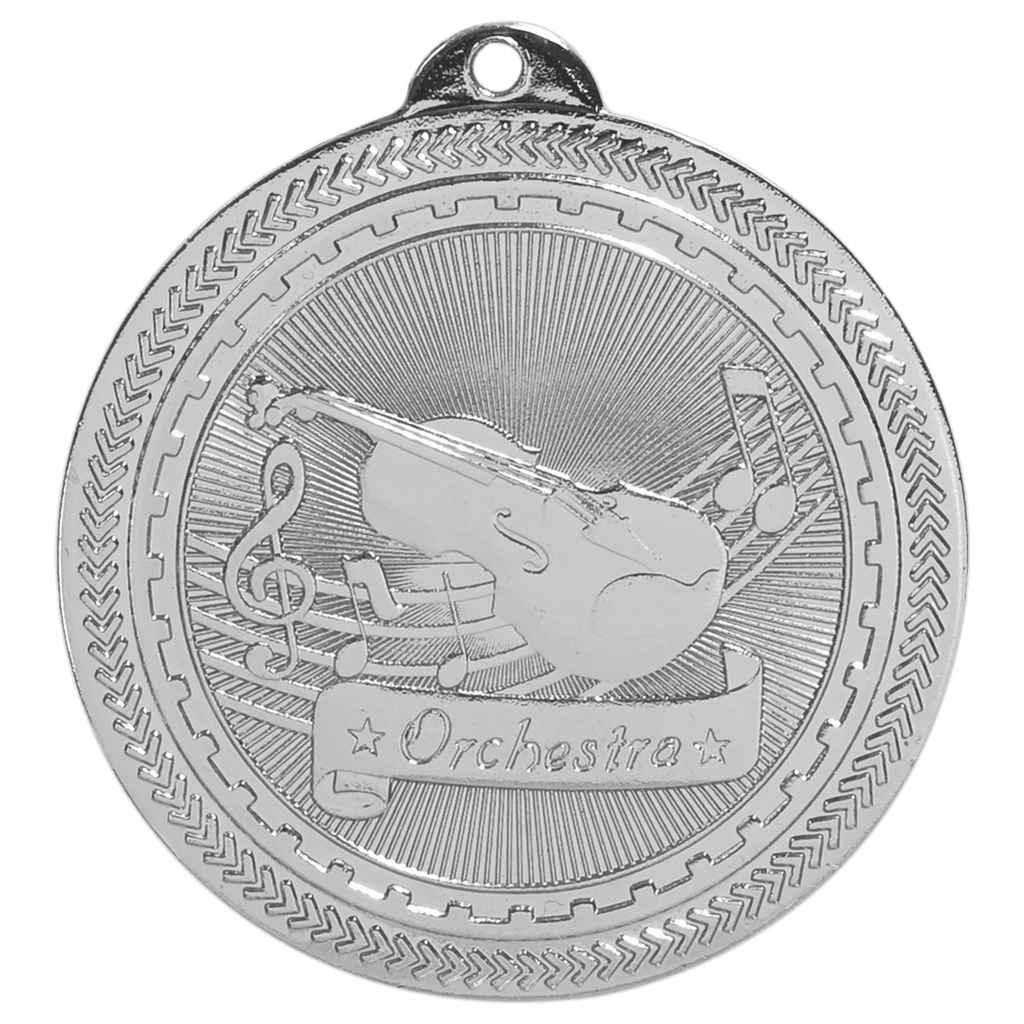 2" Bright Orchestra Laserable BriteLazer Medal