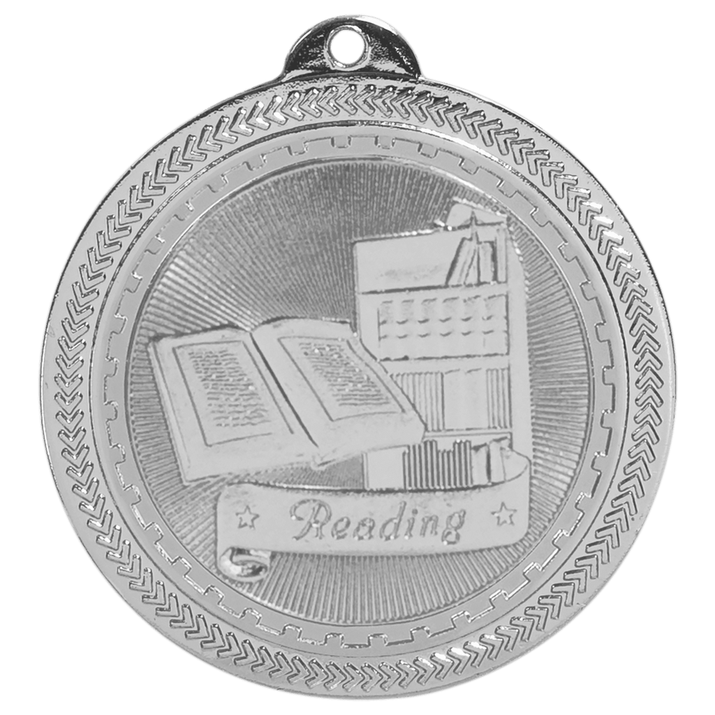 2" Bright Reading Laserable BriteLazer Medal