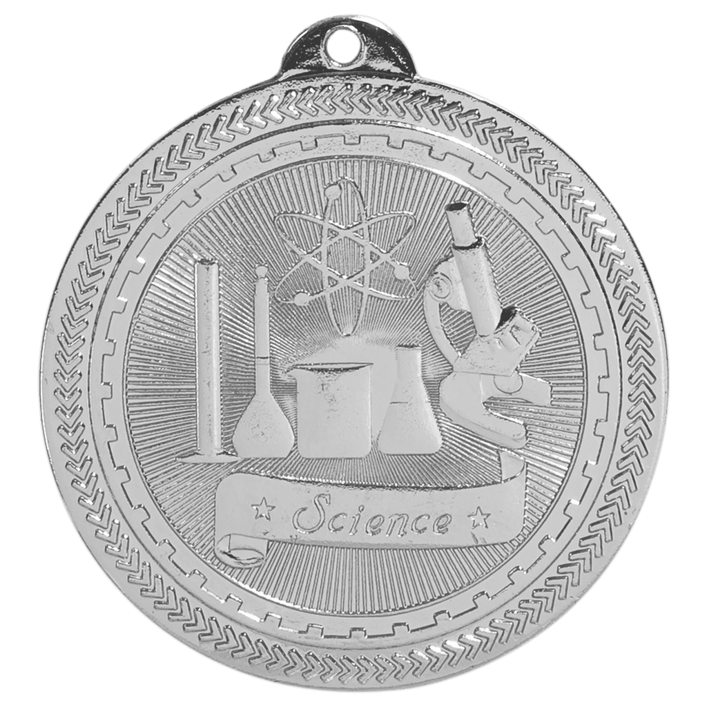 2" Bright Science Laserable BriteLazer Medal