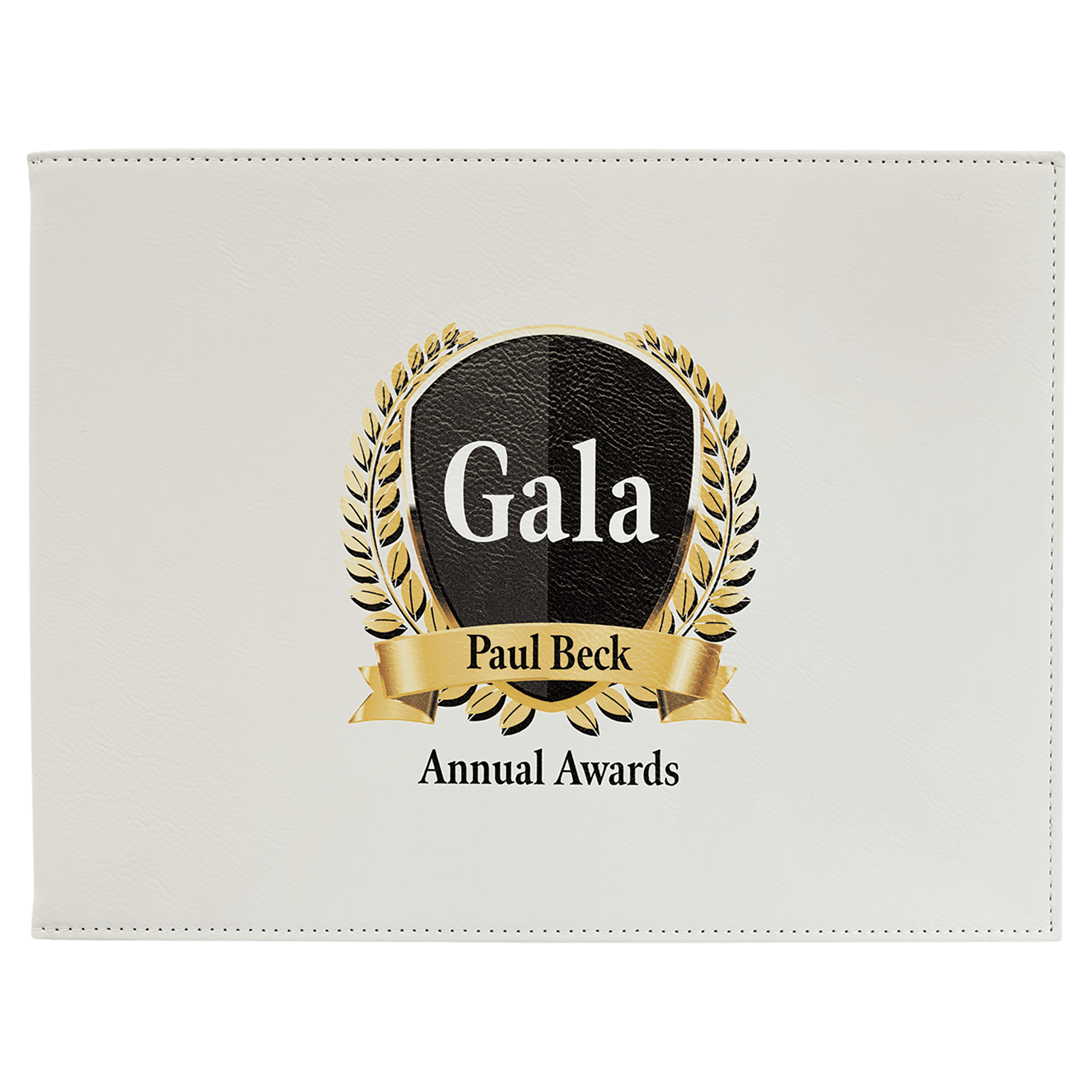 9" x 12" Laserable Leatherette Certificate Holder