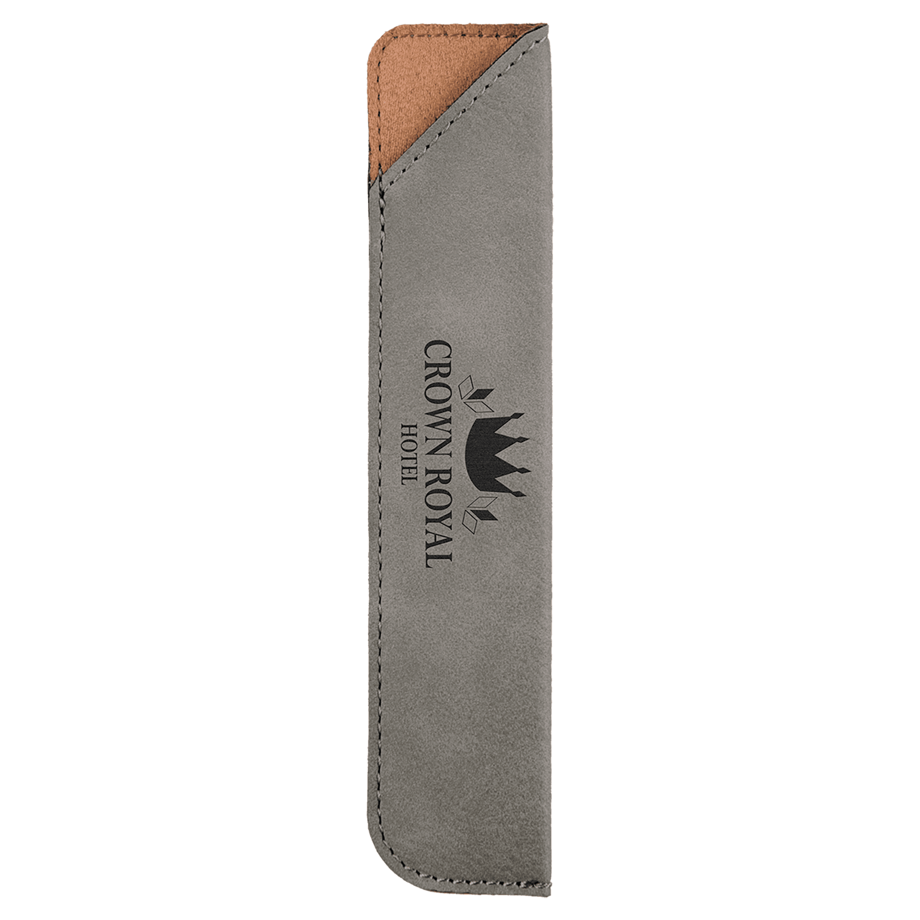 6 1/4" Laserable Leatherette Pen Sleeve