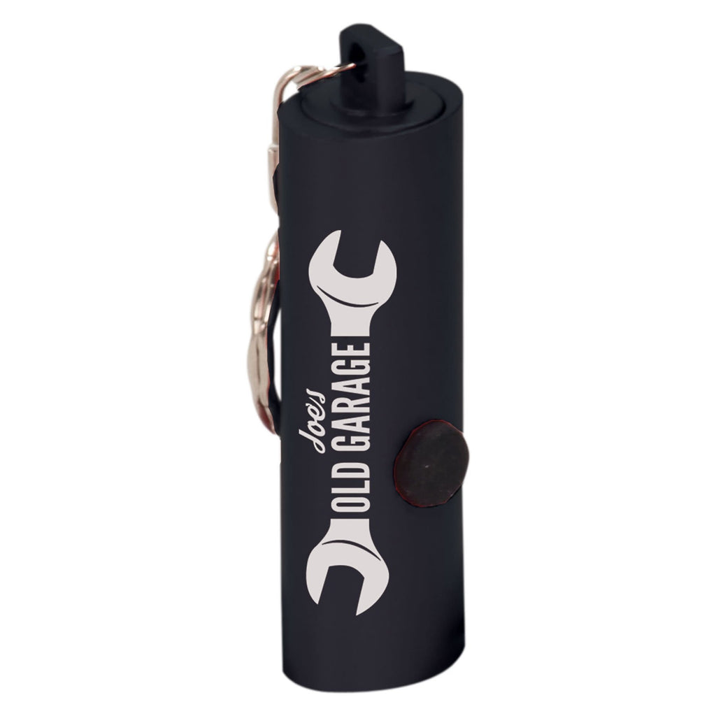 2 3/8" 3-LED Laserable Flashlight with Keychain