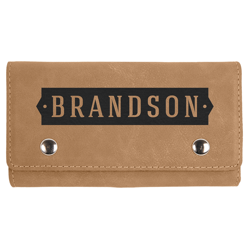 Light Laserable Leatherette Card & Dice Set