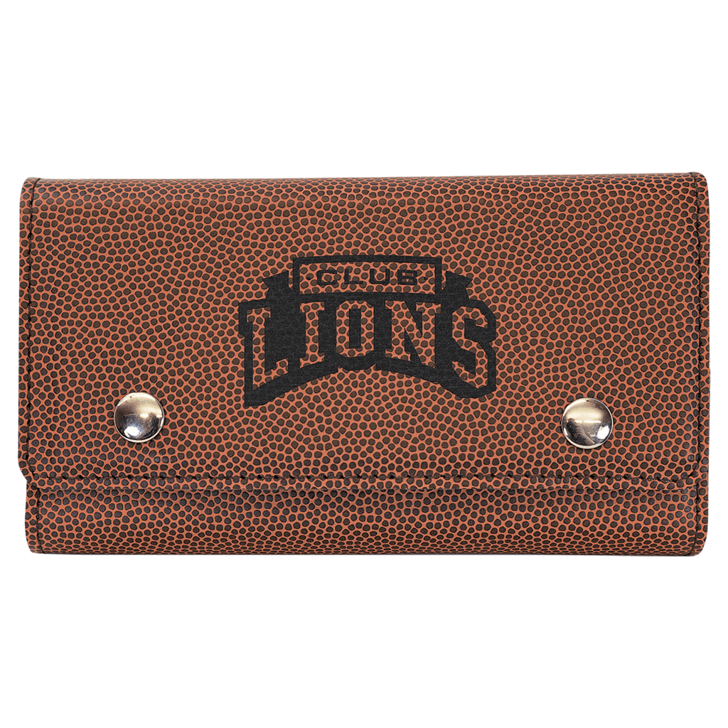 Football Laserable Leatherette Card & Dice Set