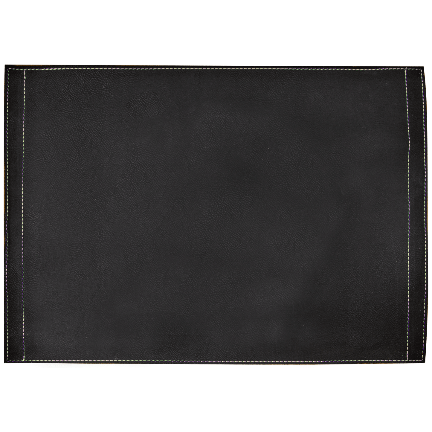 16" x 12"/Gold Laserable Leatherette Insert for Serving Tray