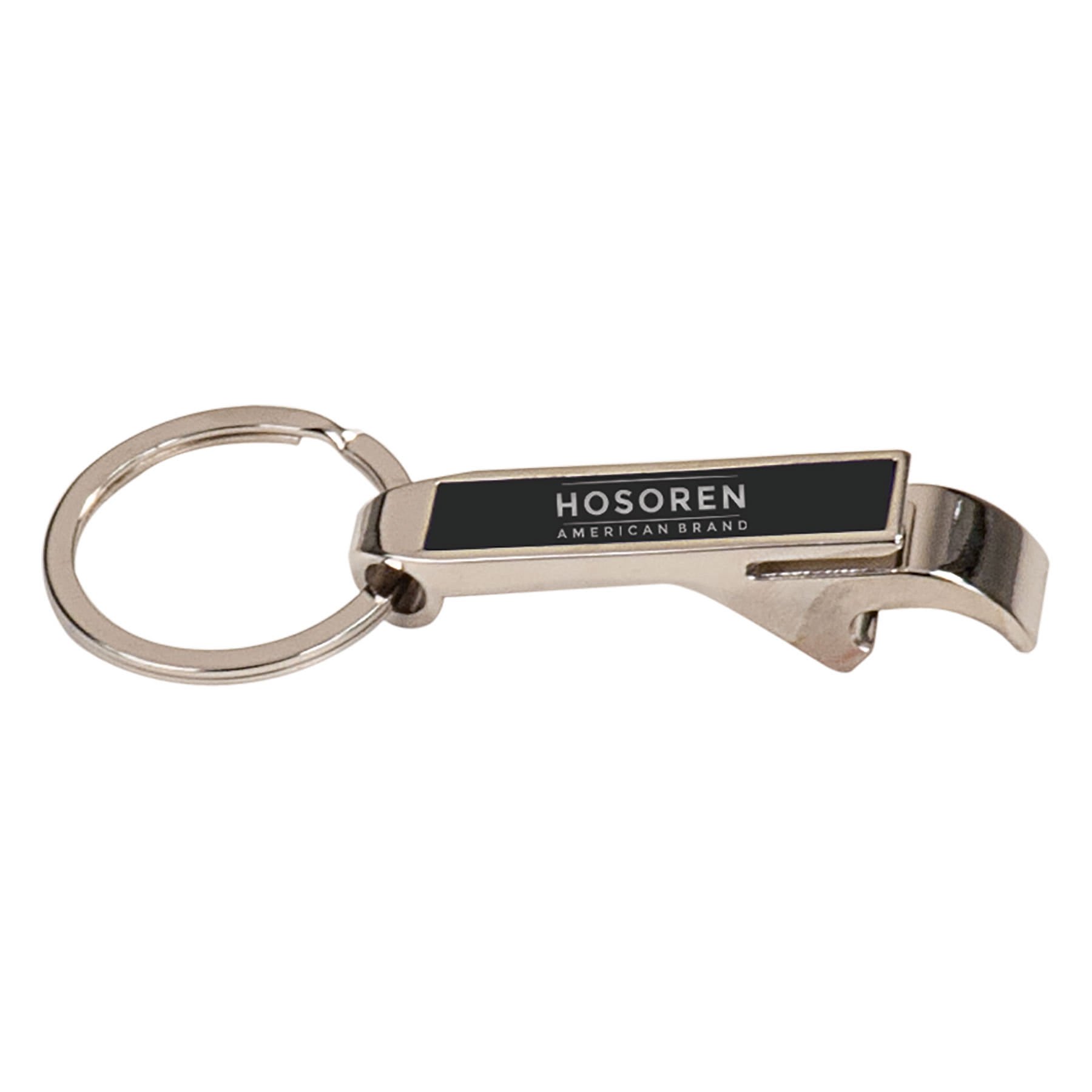 2 1/2" Laserable Bottle Opener Keychain