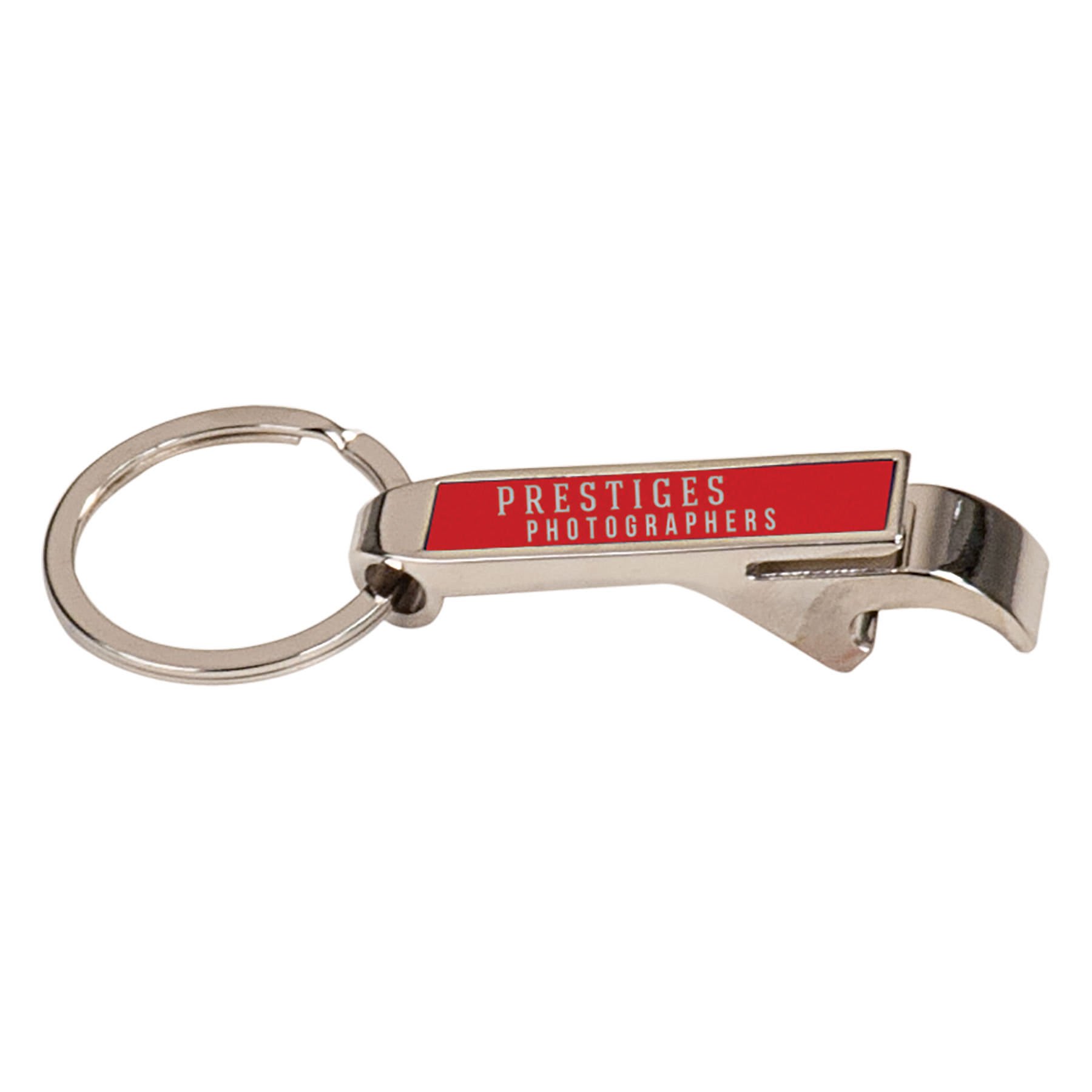 2 1/2" Laserable Bottle Opener Keychain
