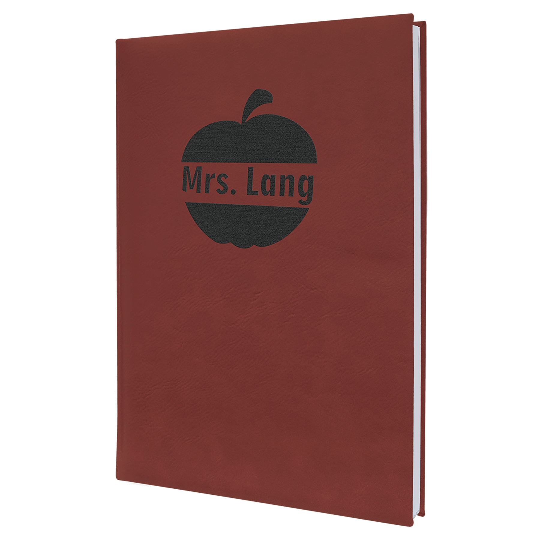 7" x 9 3/4" Laserable Leatherette Journal with Lined Notepad