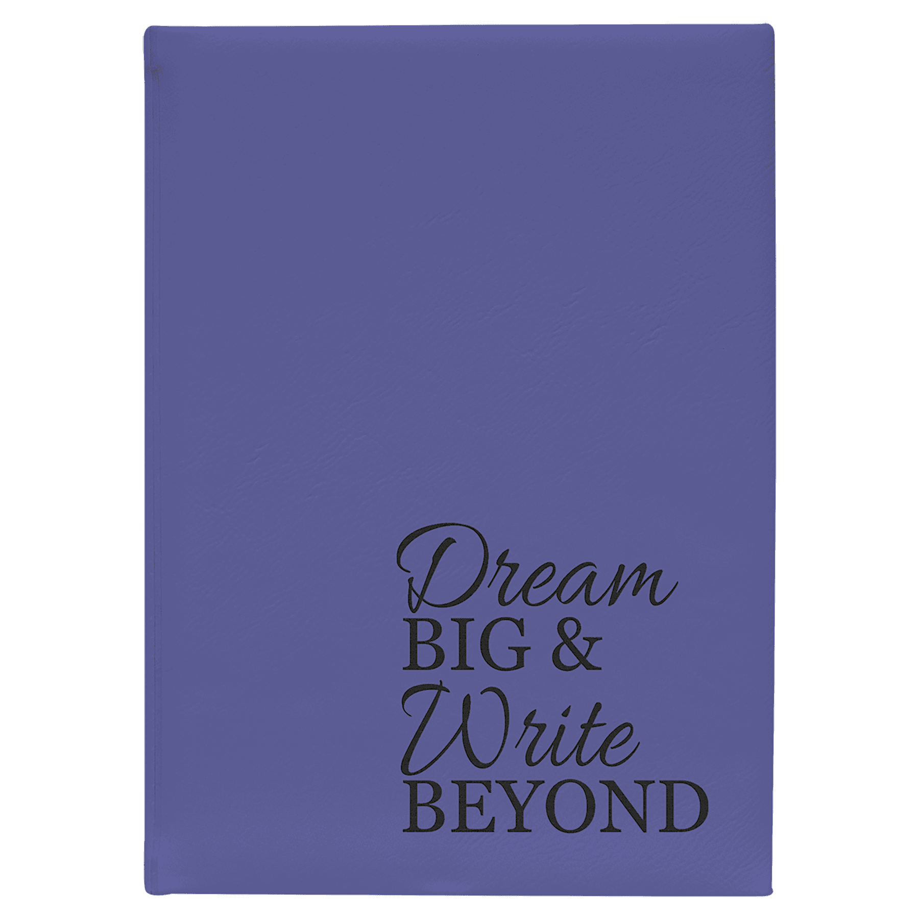 7" x 9 3/4" Laserable Leatherette Journal with Lined Notepad