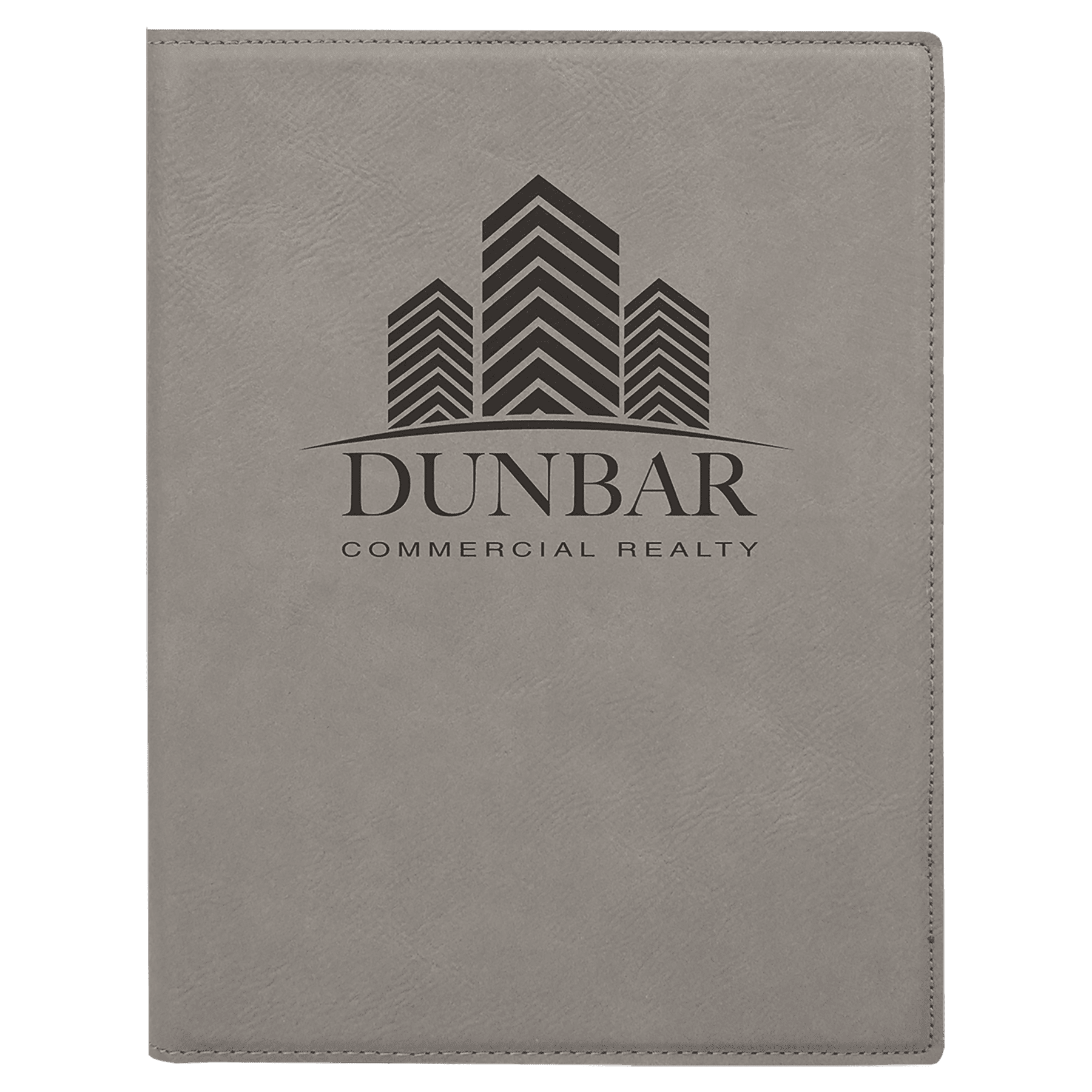 7" x 9" Laserable Leatherette Small Portfolio with Notepad