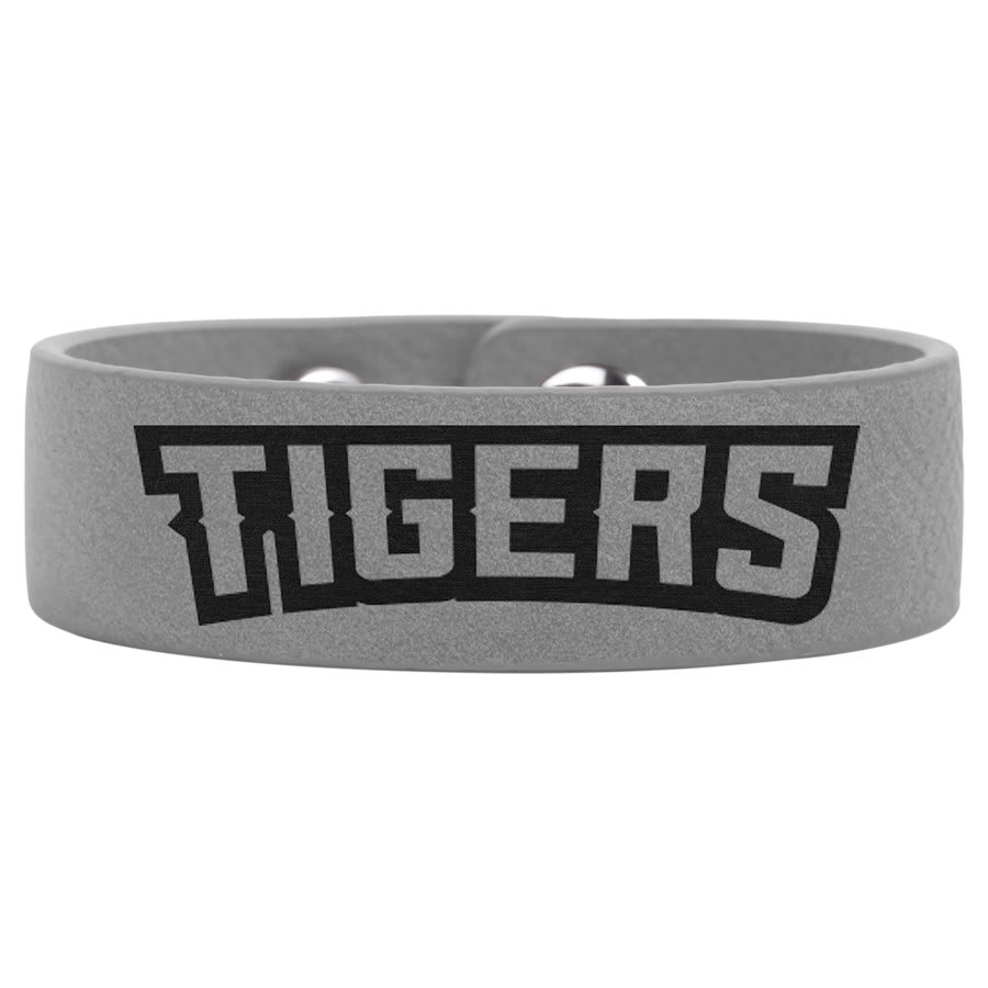 8 1/2" x 3/4" Laserable Leatherette Youth Cuff Bracelet