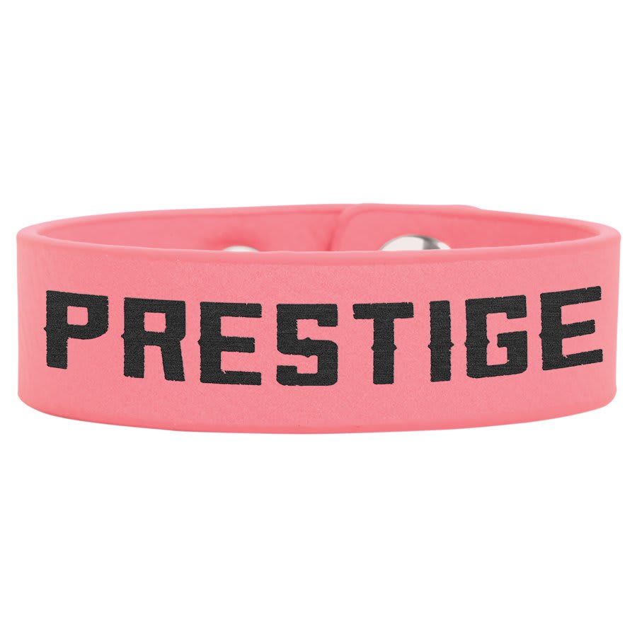 8 1/2" x 3/4" Laserable Leatherette Youth Cuff Bracelet