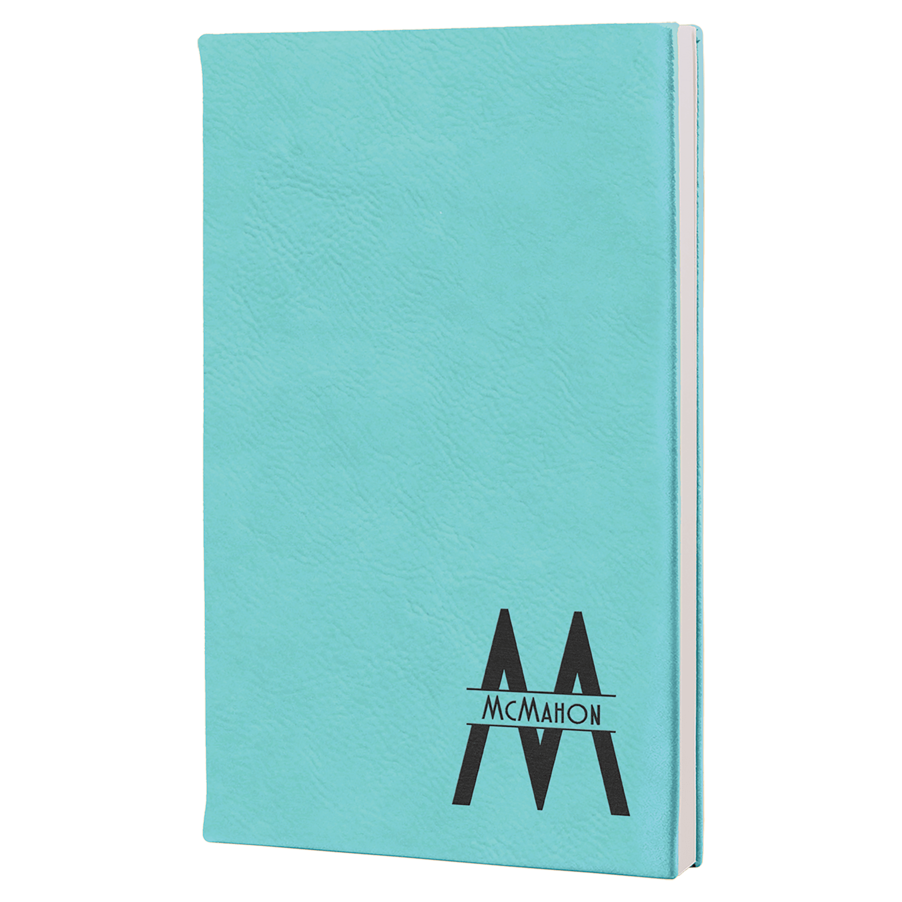 5 1/4" x 8 1/4" Laserable Leatherette Journal with Lined Notepad