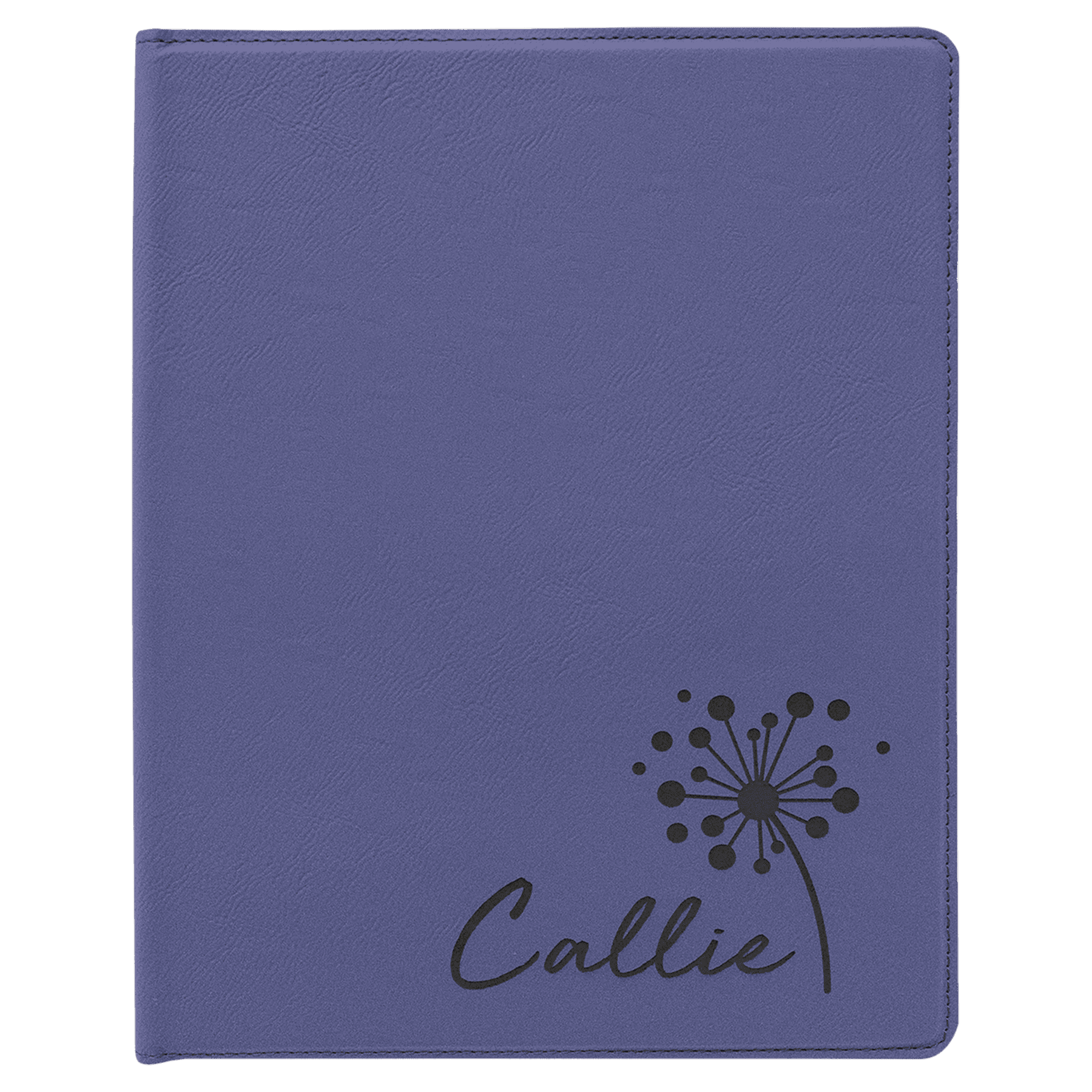 9 1/2" x 12" Laserable Leatherette Portfolio with Notepad
