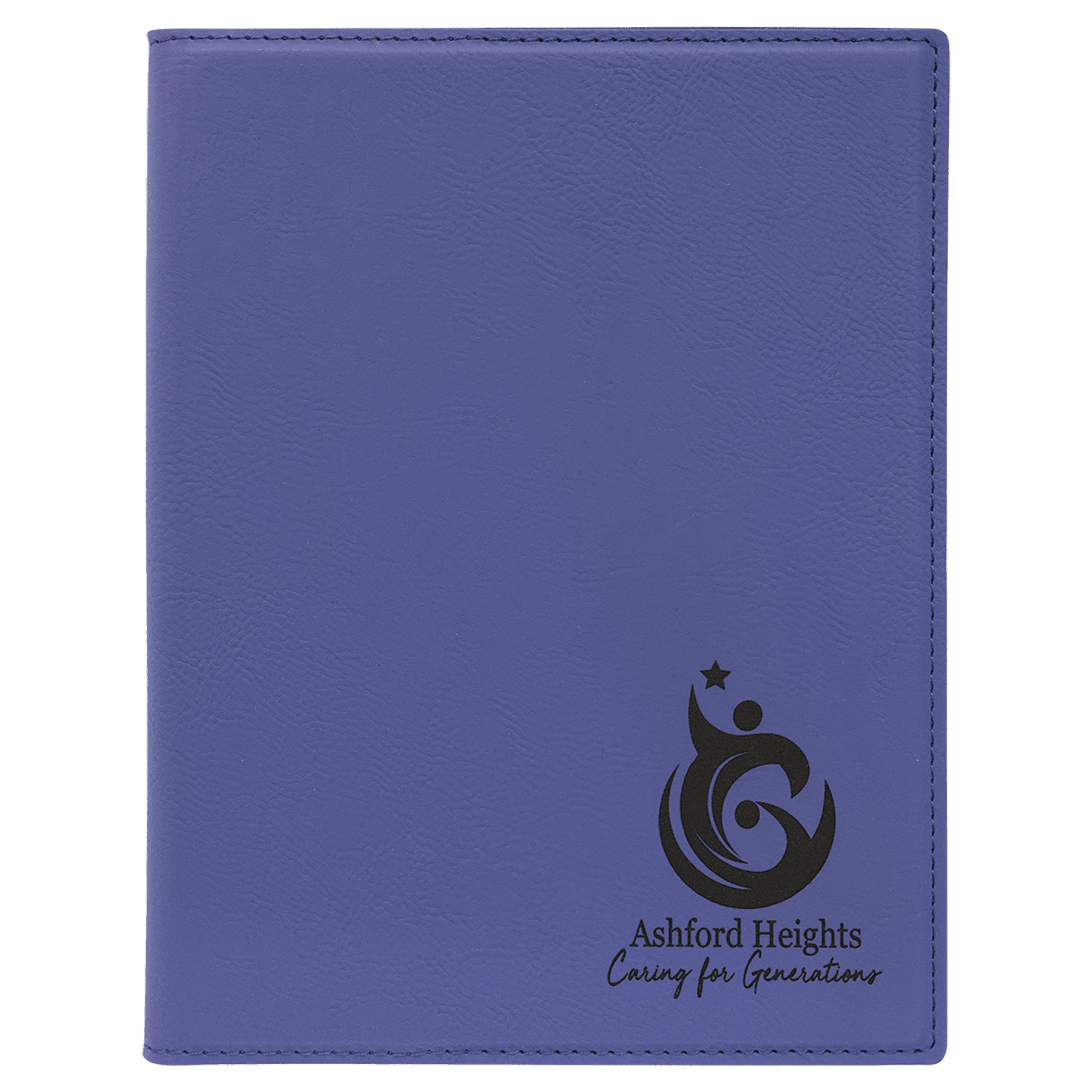 7" x 9" Laserable Leatherette Small Portfolio with Notepad