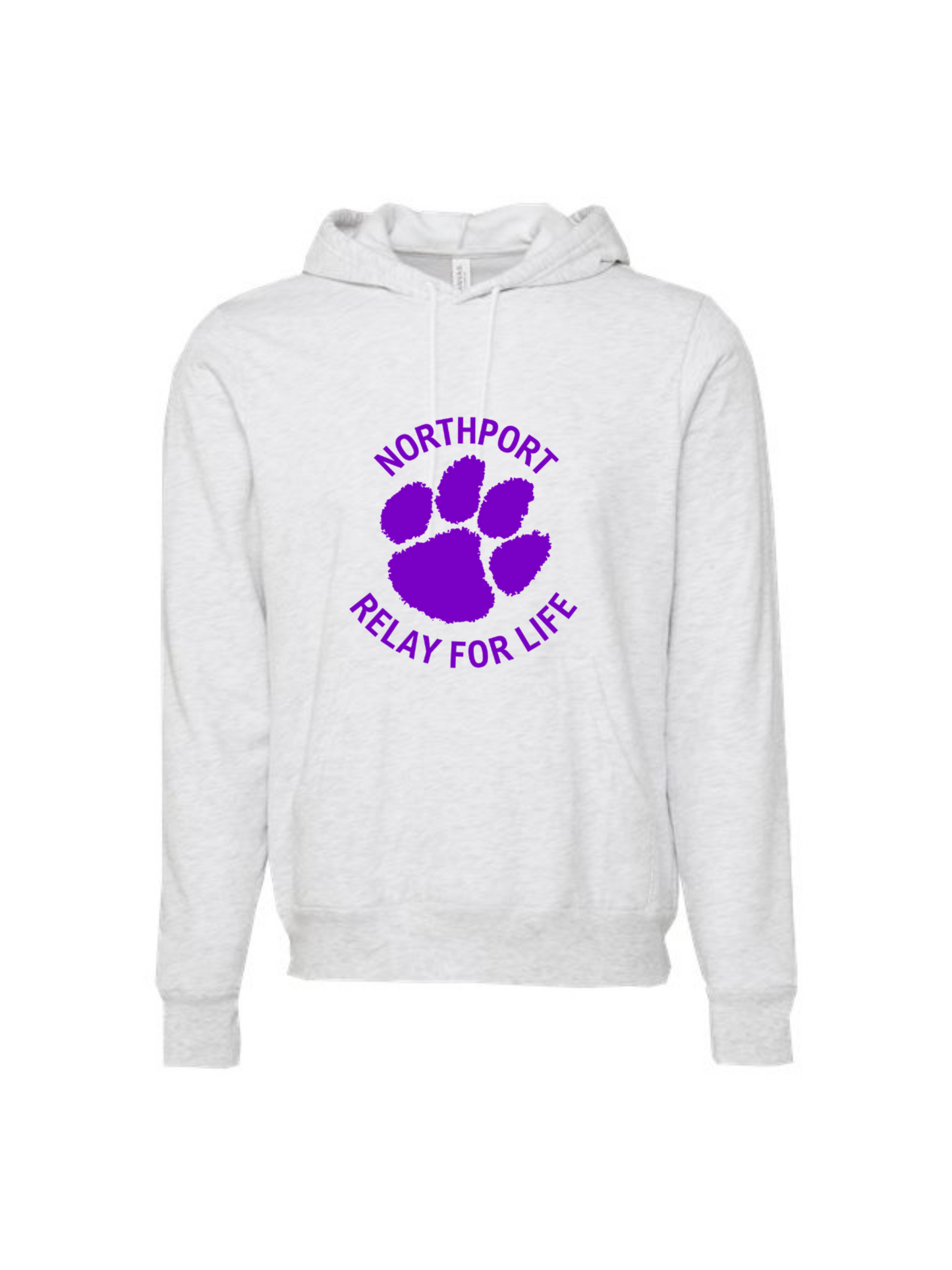 Relay for Life | Bella + Canvas 3719 | Hoodie | Ash Gray