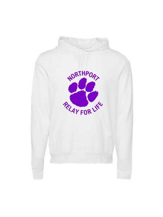 Relay for Life | Bella + Canvas 3719 | Hoodie | White
