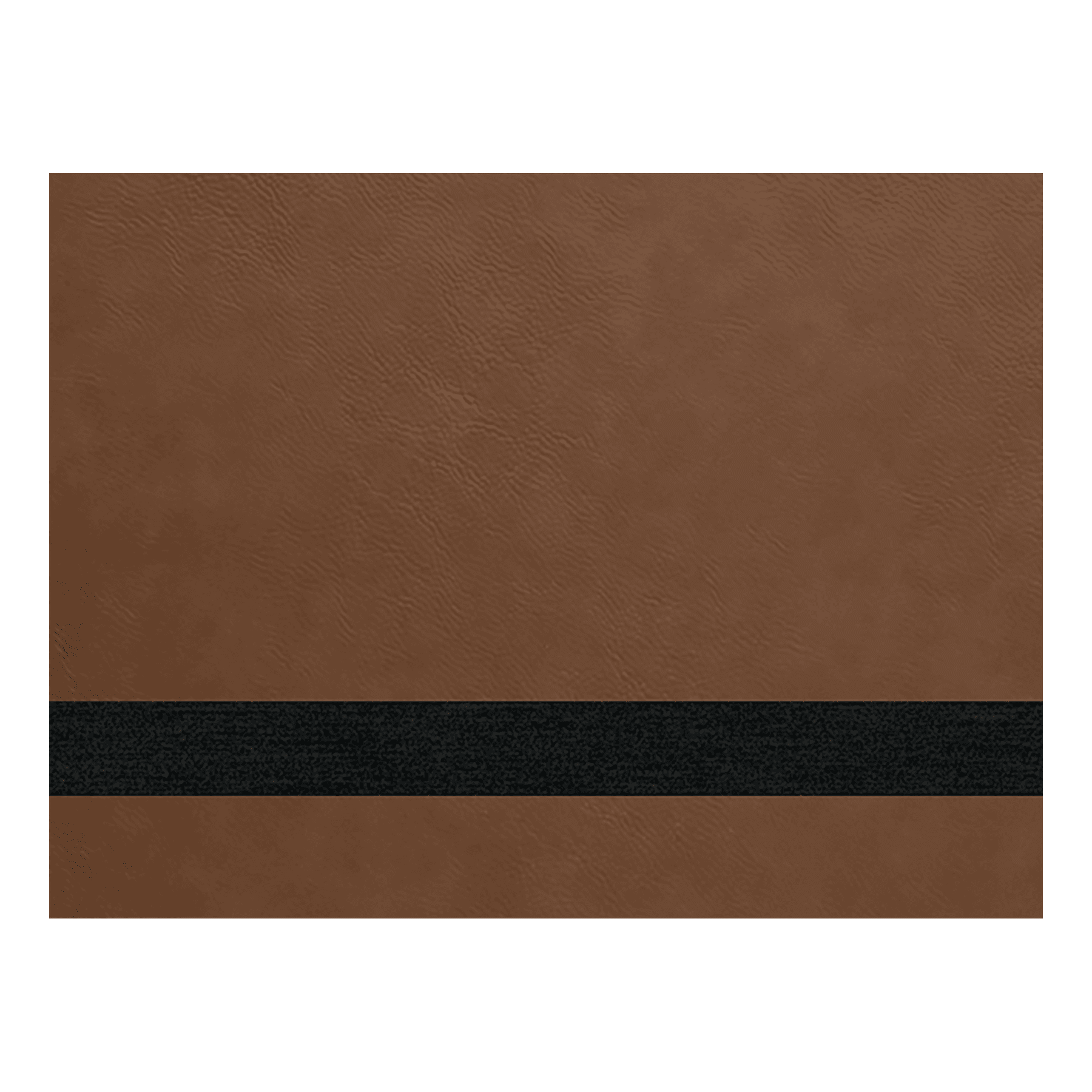12" x 24" Dark Laserable Leatherette Sheet Stock with Kota Pro Adhesive