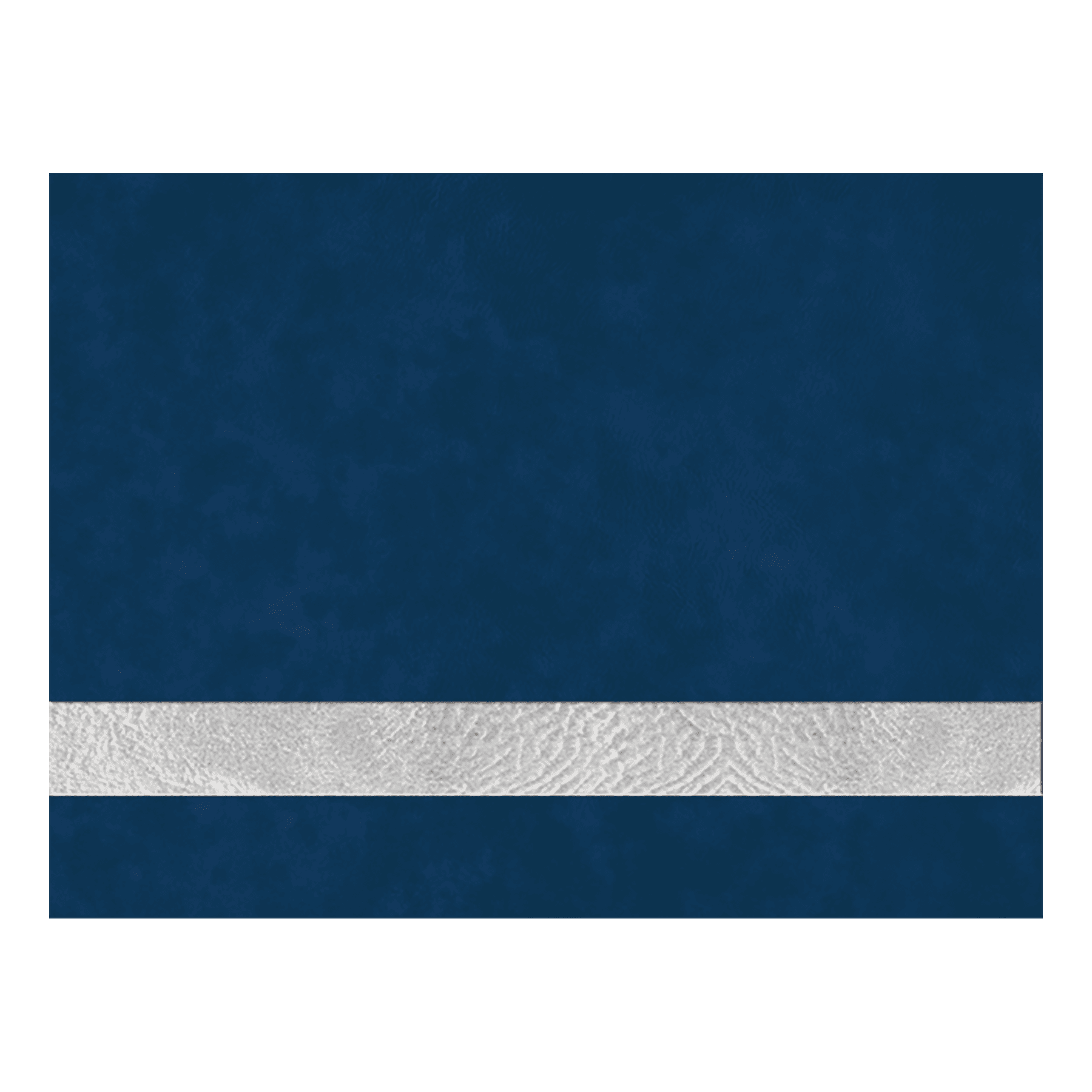 12" x 24"/Silver Laserable Leatherette Sheet Stock with Kota Pro Adhesive