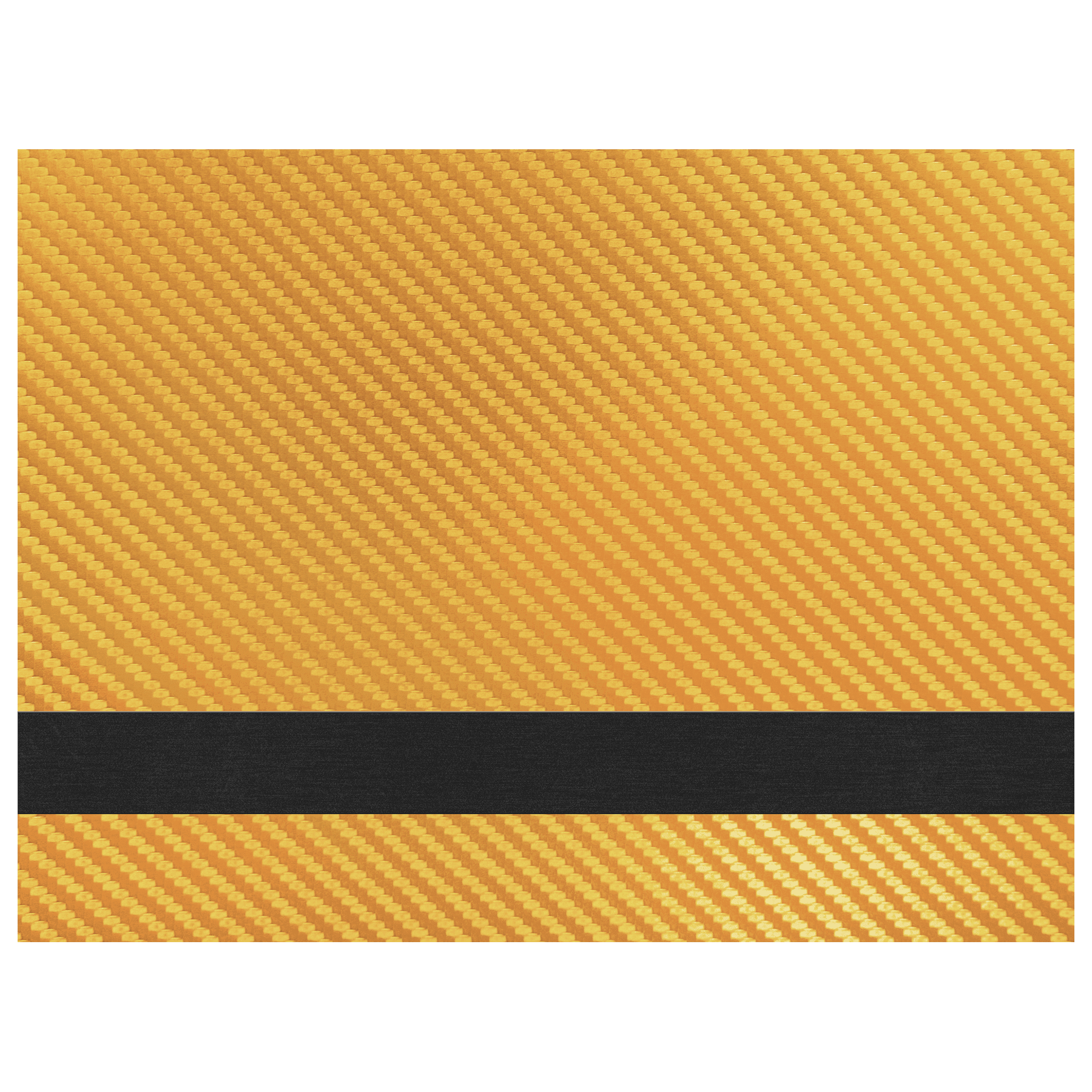 12" x 24" Carbon Fiber/Black Laserable Leatherette Sheet Stock with Kota Pro Adhesive