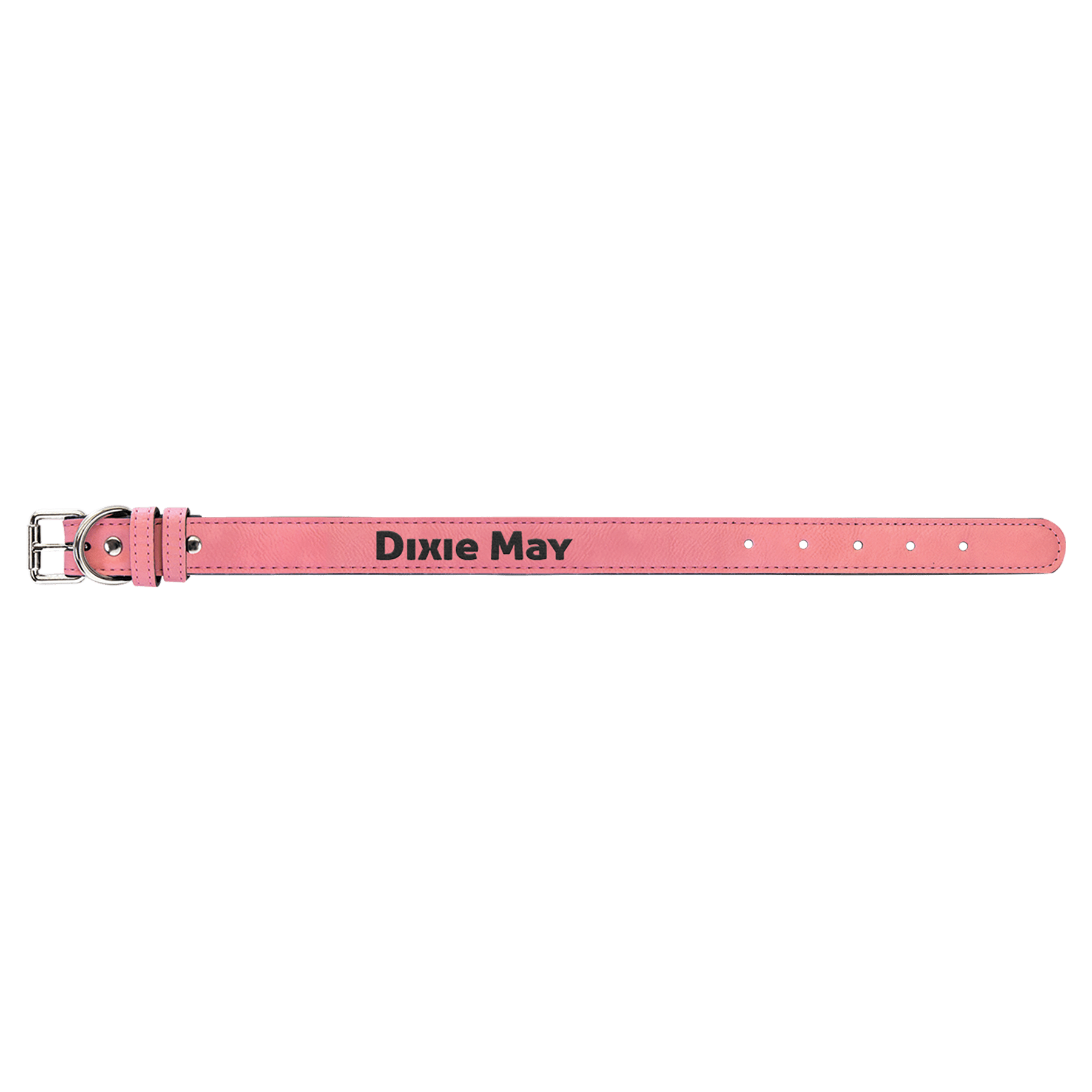 Small 15" x 3/4" Laserable Leatherette Dog Collar