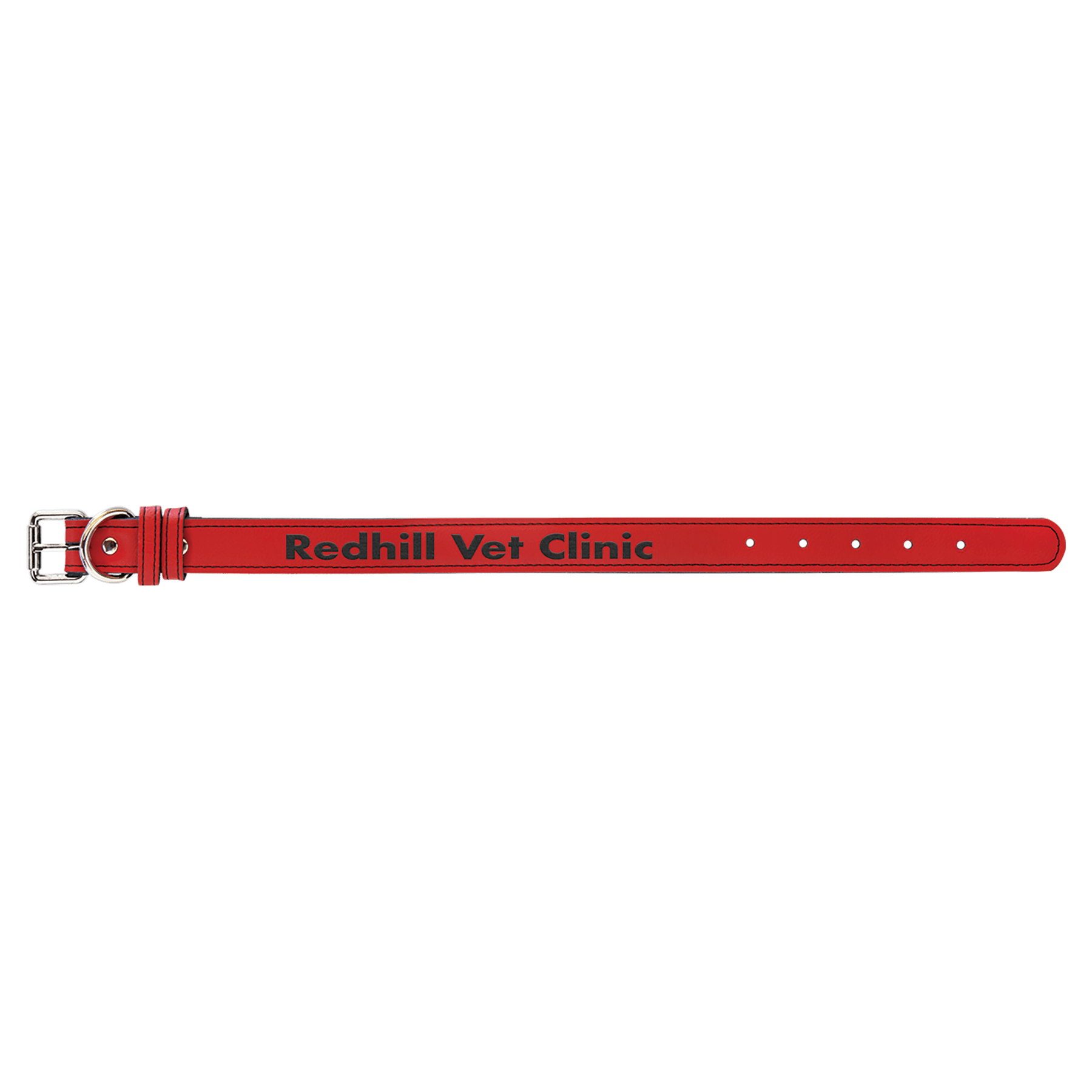 Medium 19" x 1" Laserable Leatherette Dog Collar