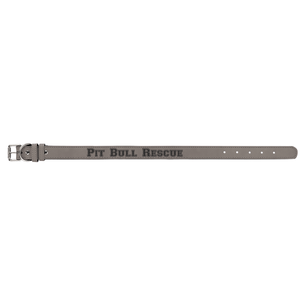 Large 23" x 1" Laserable Leatherette Dog Collar