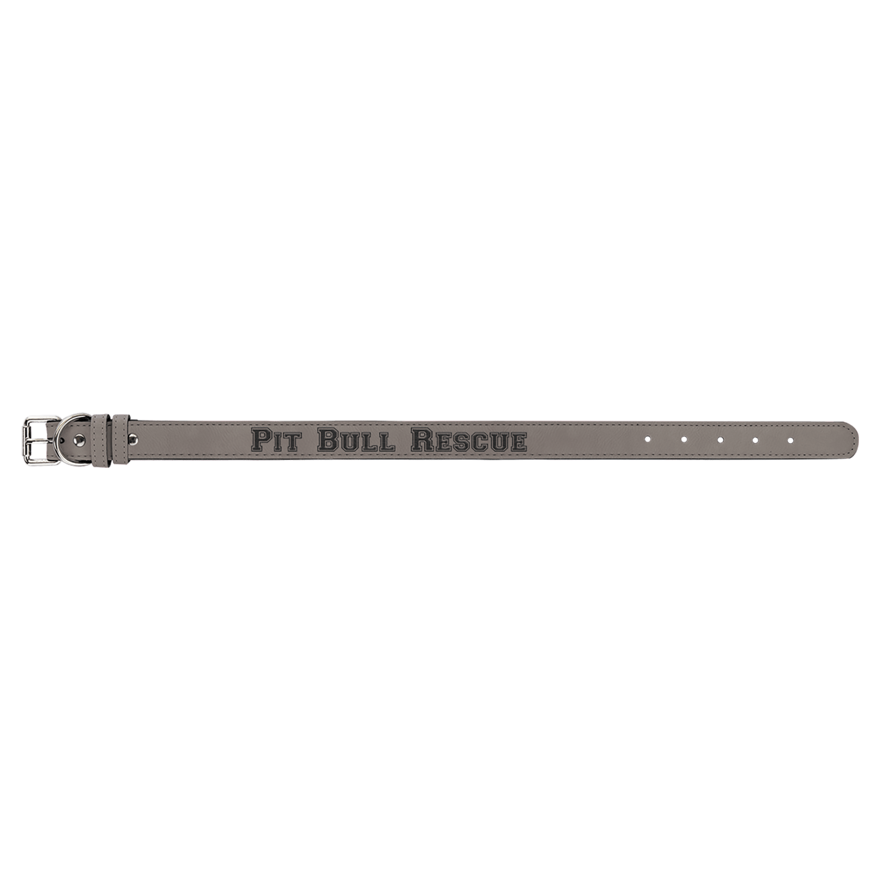 Large 23" x 1" Laserable Leatherette Dog Collar