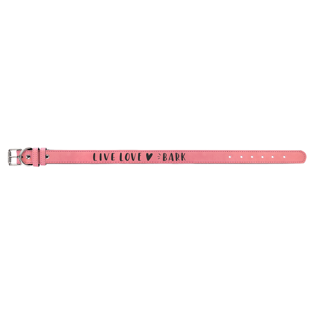 Extra Large 27" x 1 1/4" Laserable Leatherette Dog Collar
