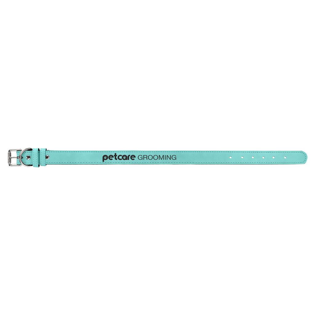 Extra Large 27" x 1 1/4" Laserable Leatherette Dog Collar