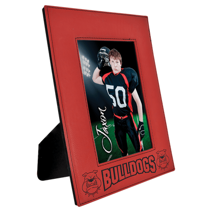 5" x 7" Laserable Leatherette Photo Frame