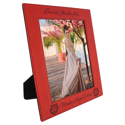 8" x 10" Laserable Leatherette Photo Frame