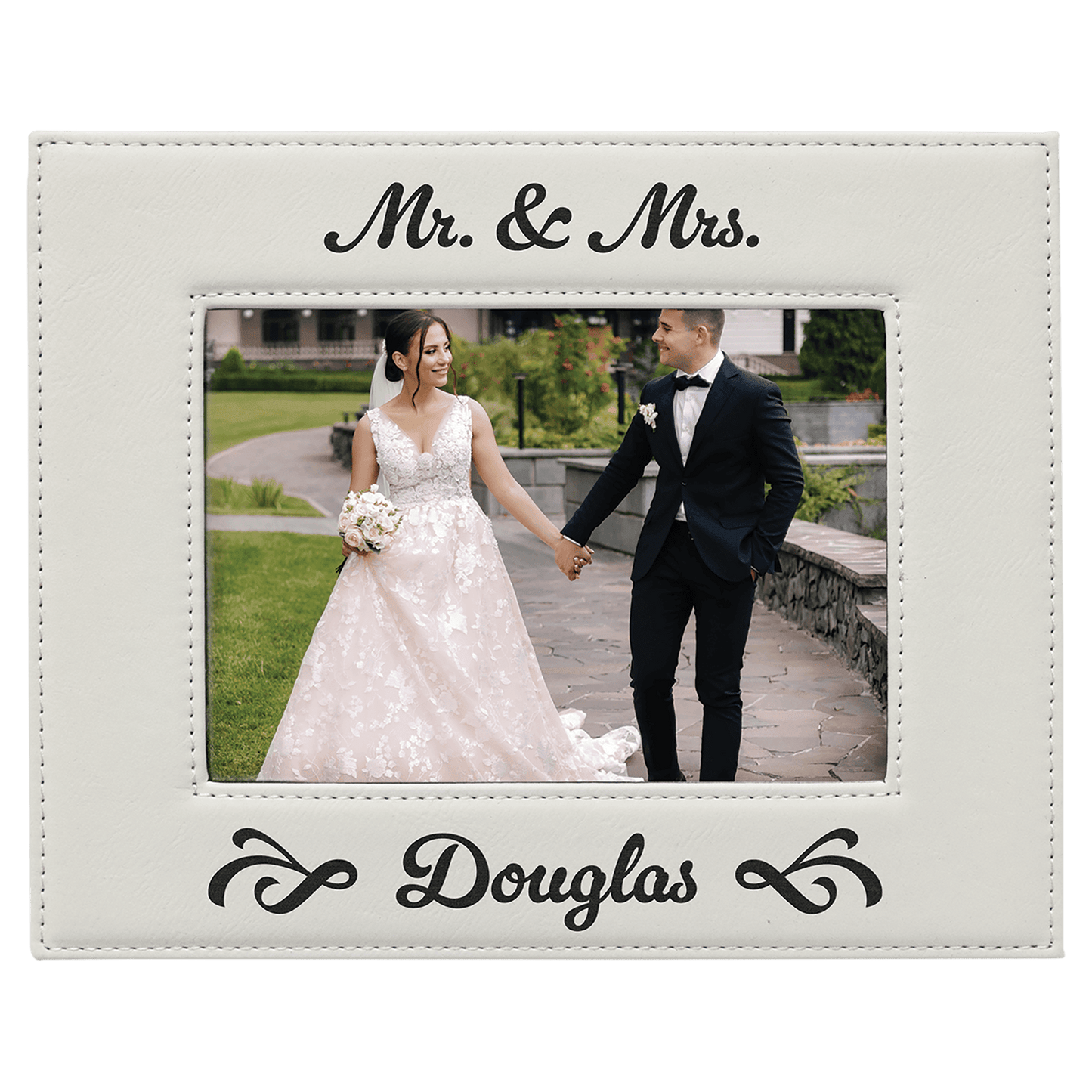 5" x 7" Laserable Leatherette Photo Frame