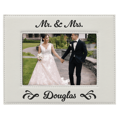 5" x 7" Laserable Leatherette Photo Frame