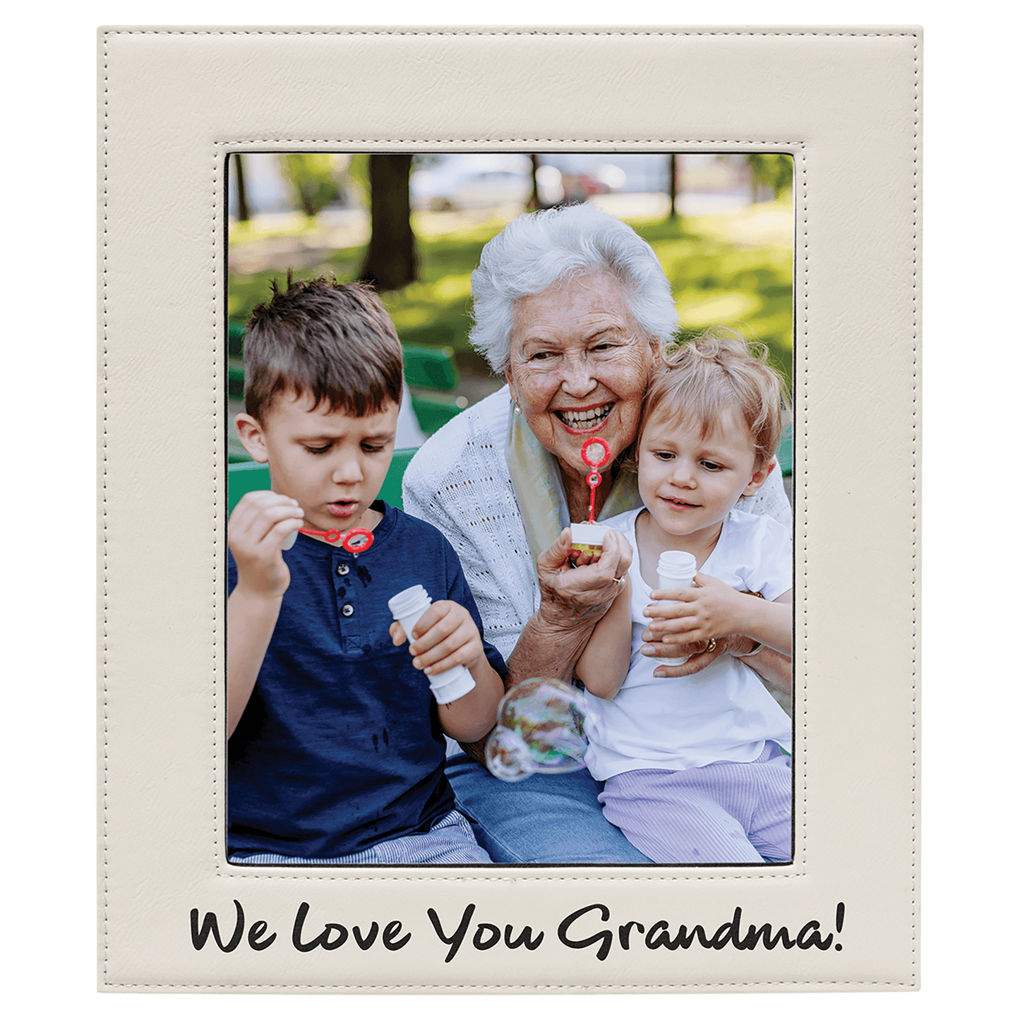 8" x 10" Laserable Leatherette Photo Frame