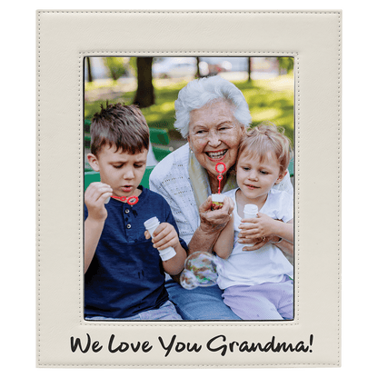 8" x 10" Laserable Leatherette Photo Frame
