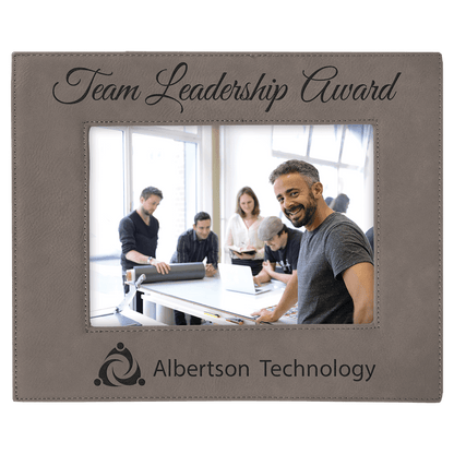 5" x 7" Laserable Leatherette Photo Frame