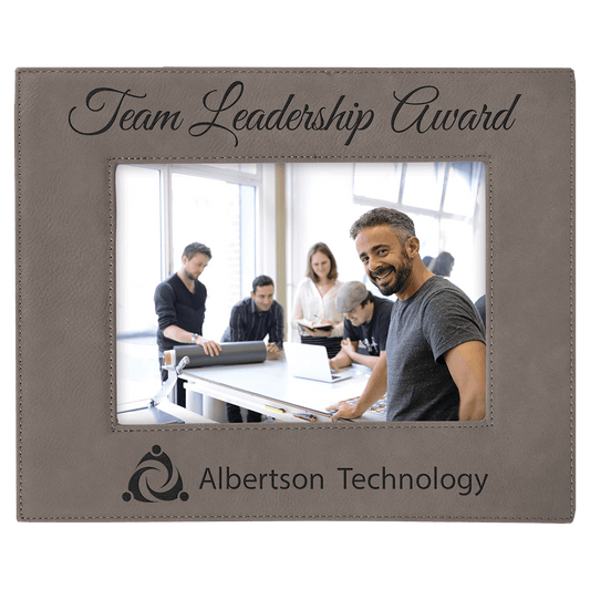 5" x 7" Laserable Leatherette Photo Frame